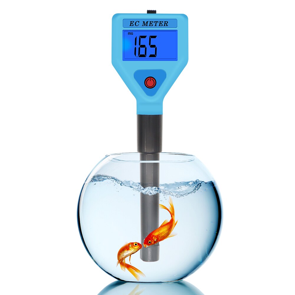 New EC EC-98303 Meter LED Water Quality Monitor Tester high precision Pools Drinking Water Aquariums 0~1999us/cm 0~19.99ms/cm EC