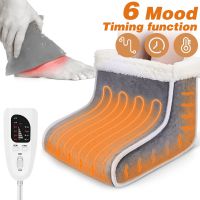 Winter Electric Foot Warmer Us Eu Charging Energy Saving Foot Warmer Warm Slippers Washable Household Sleeping Heating Pad