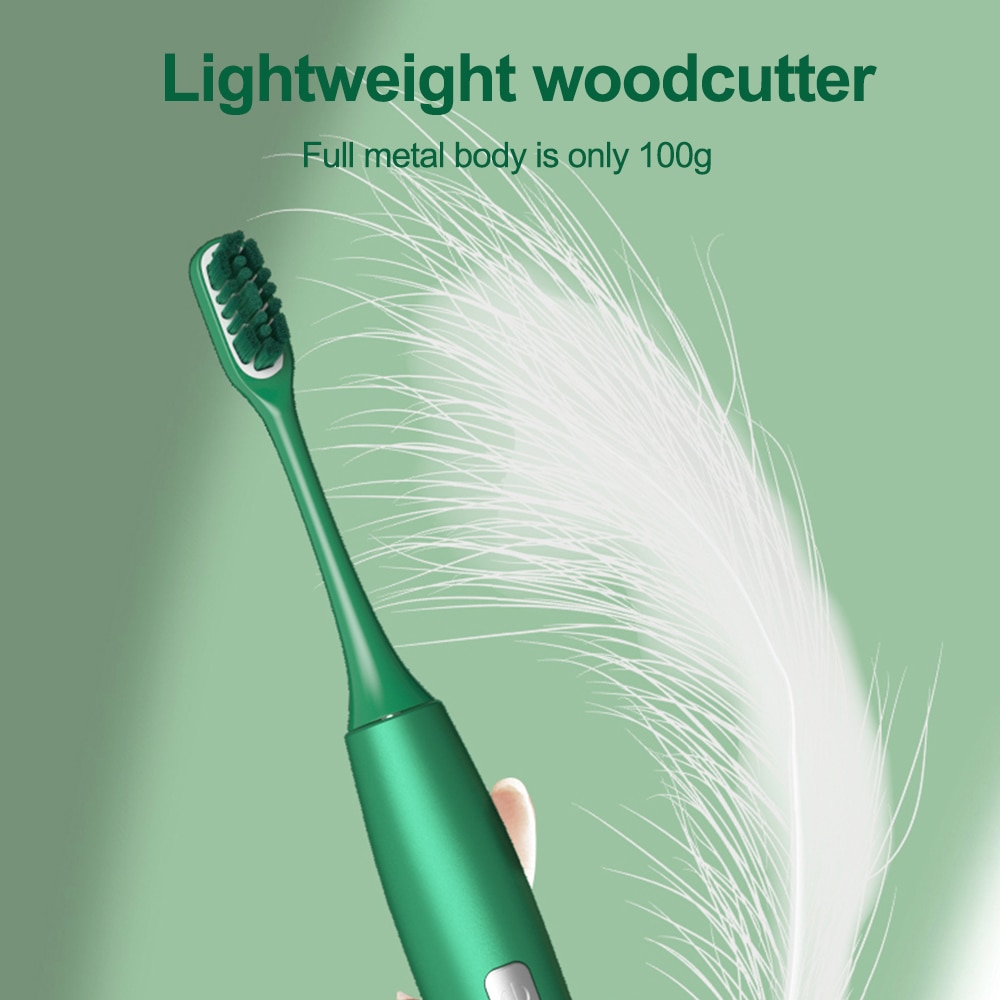 Electric Toothbrush Bamboo Toothbrushes Accessorie Tongue Scraper Levitation Sonic Smart ReChargeable Base Adult Home Waterproof