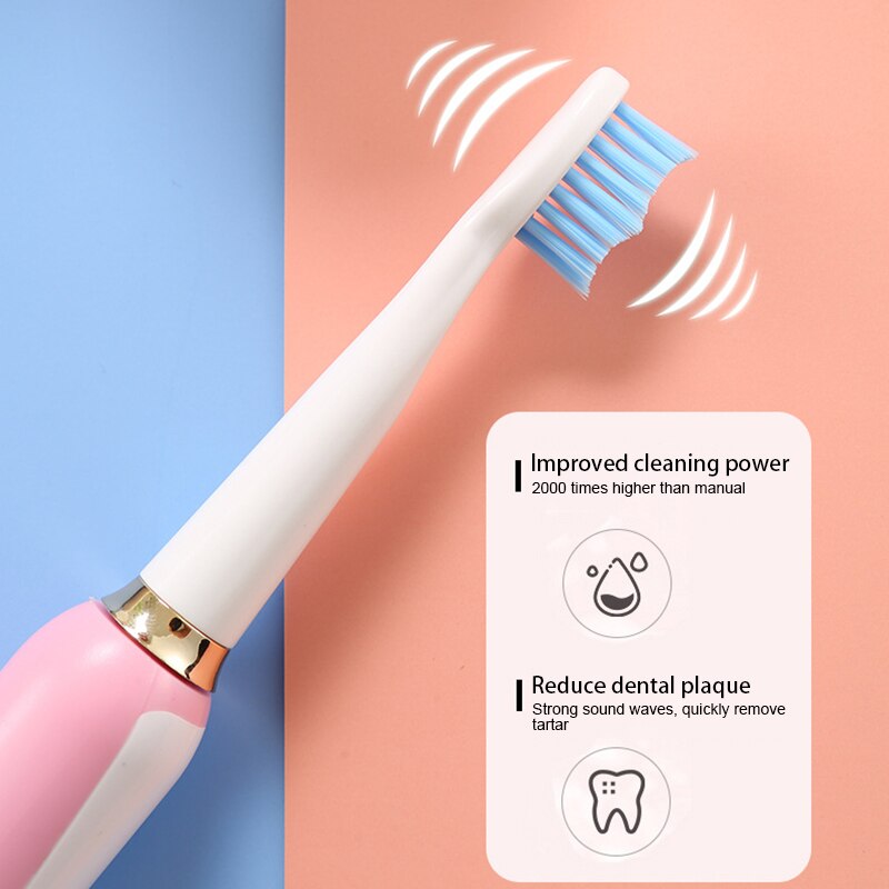 Electric Toothbrush Powerful Sonic Cleaning Rechargeable Waterproof Toothbrush For Man Women Home Use Devices Health Care