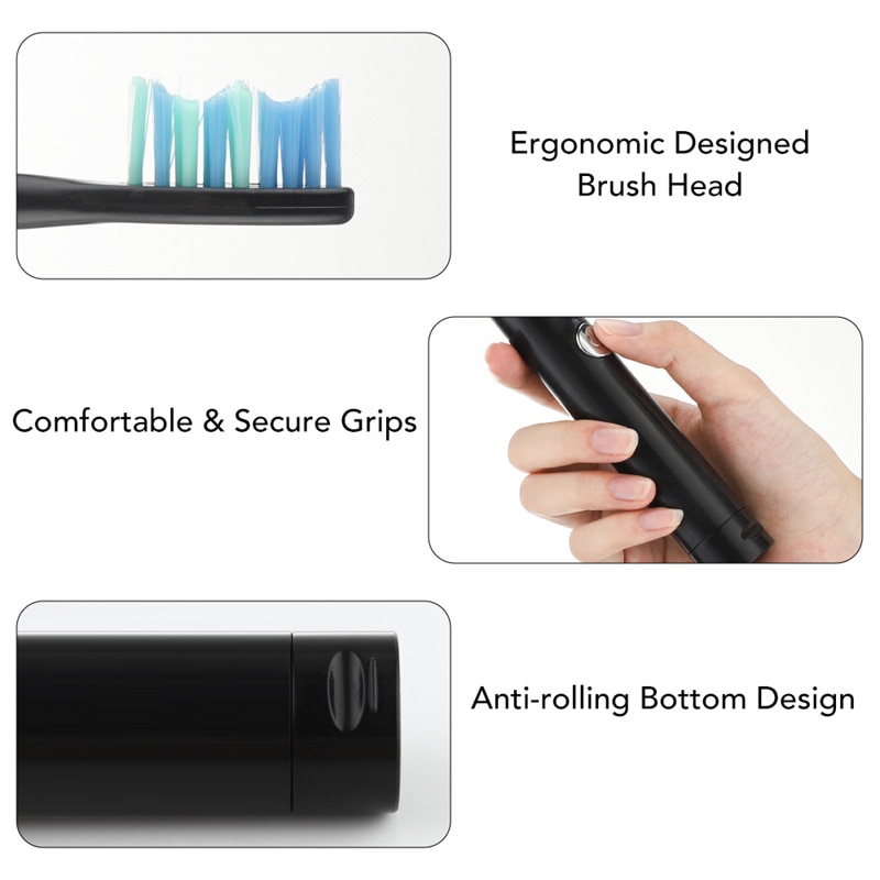 Electric Toothbrush For Children Adult Soft Hair Tooth Brush Replaceable Battery Smart Tooth Brush Sonic Tooth Brush