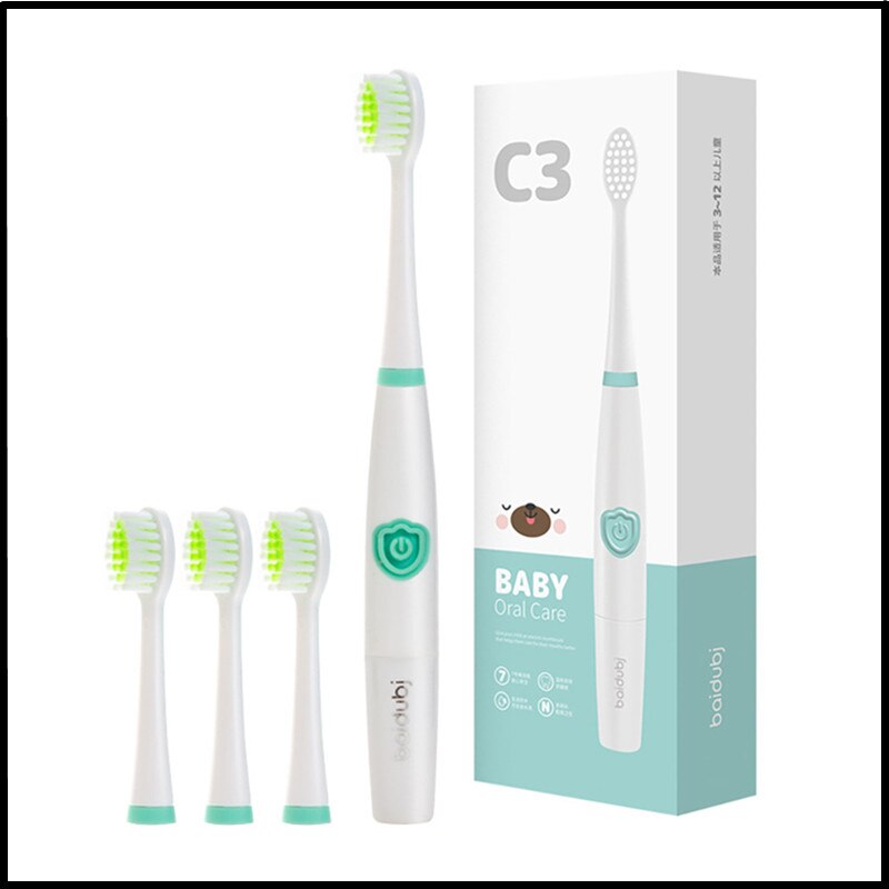 Electric Toothbrush Kids Mini Portable Sonic Soft Brush Waterproof Travel Toothbrush Oral Care Cleaning Tools for Boys Girls