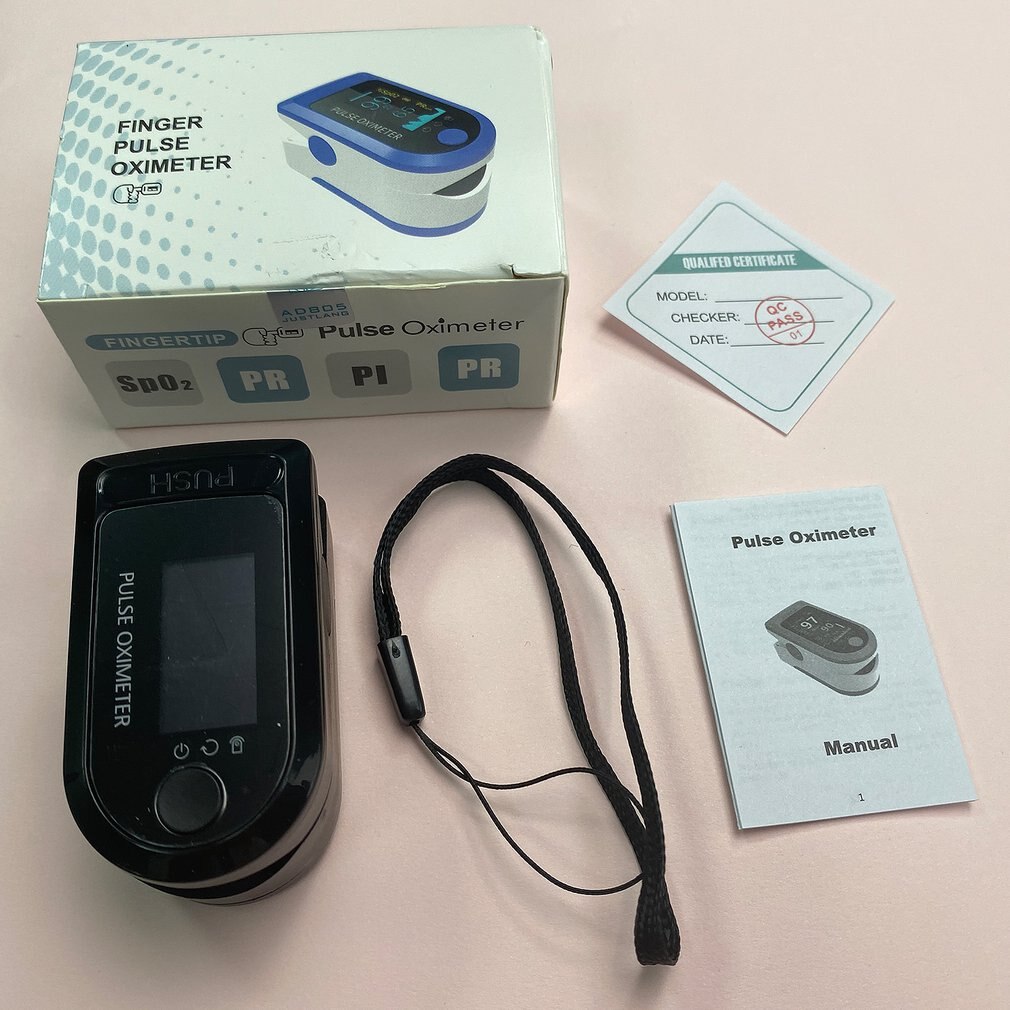 Wireless Type AD805 OLED Portable Finger Pulse Oximeter Sports Finger Clip OLED 2 Color Screen Oximeter Heart Rate Pulse Monitor