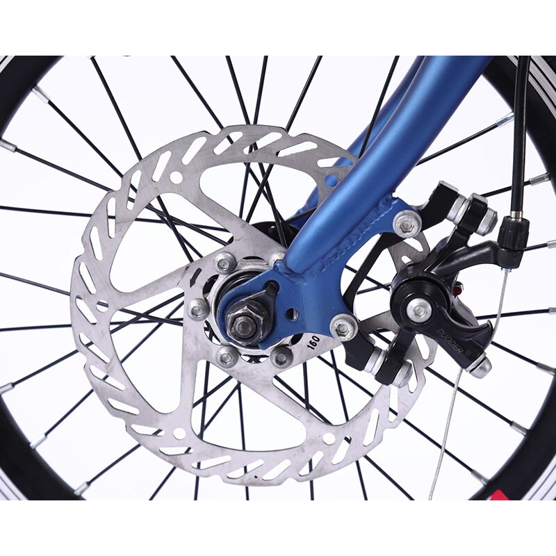 16 Inch Folding bicycle Children's single-speed outdoor disc brake bicycle Road bike mountain bike 	 bmx