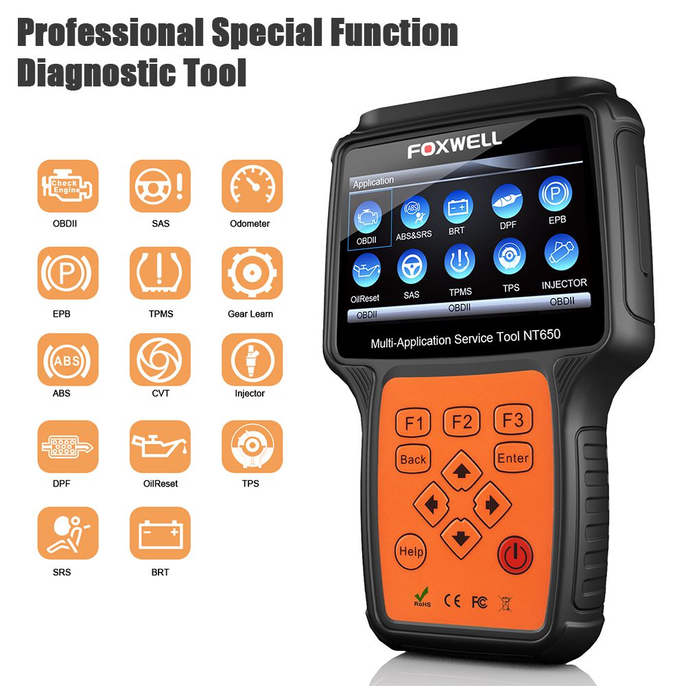 FOXWELL NT650 OBD2 Scanner