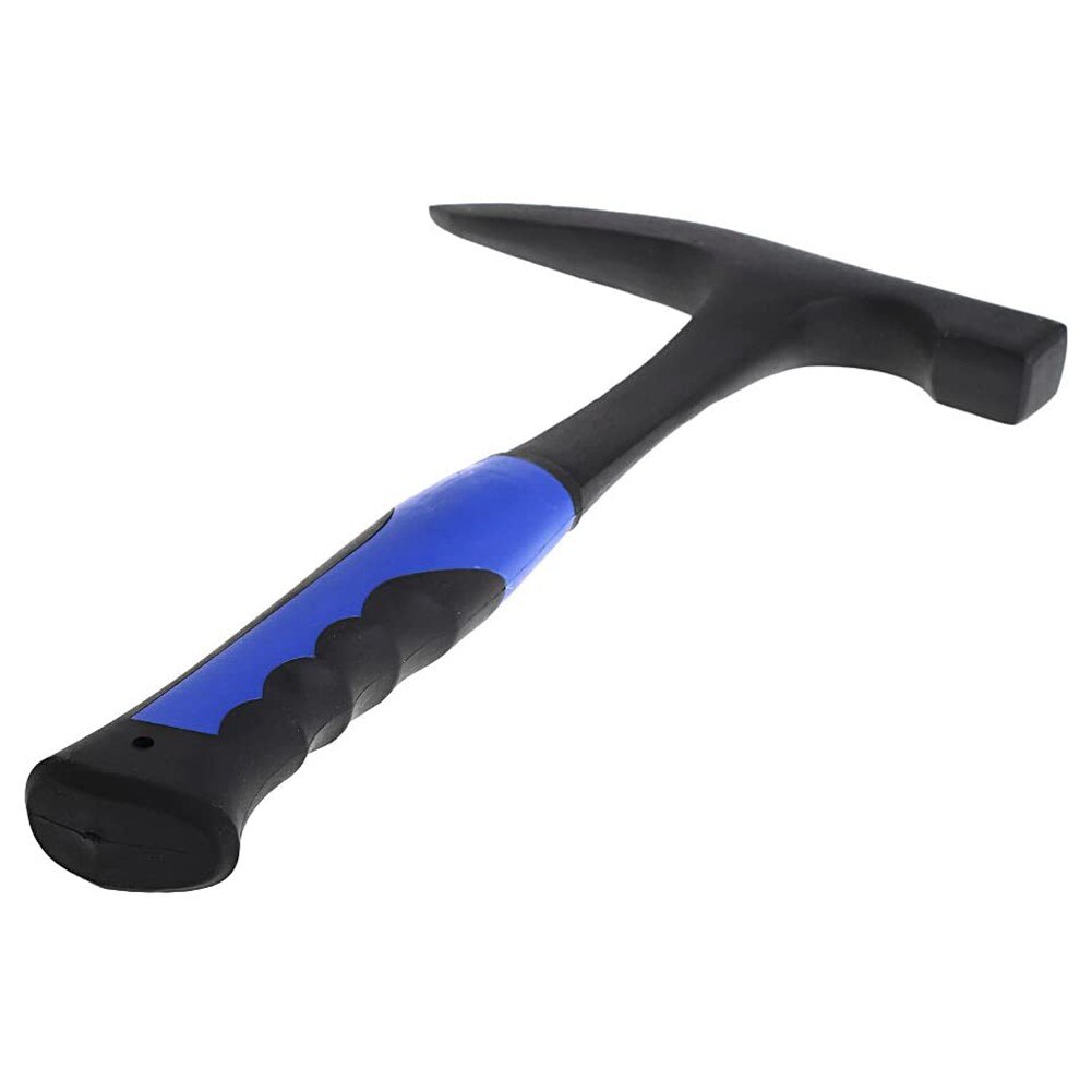High Carbon Steel Geological Stratigraphic Hammer Rock Pick Geology Prospecting Flat/Pointed Tip Shock Reduction Hand Tools