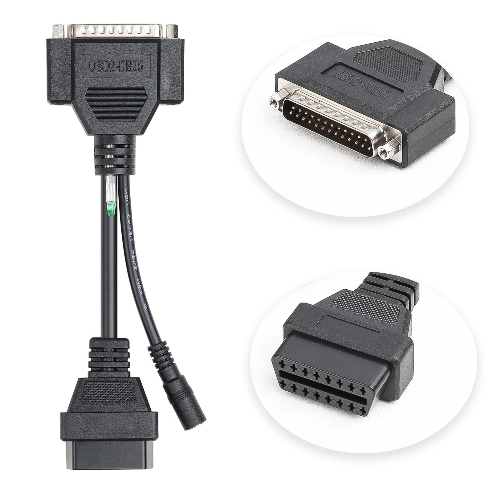 GODIAG ECU GPT Boot AD Connector for ECU Reading Writing No Need Disassembly Compatible with J2534/ Openport/ PCMFlash/ FoxFlash/ FC200