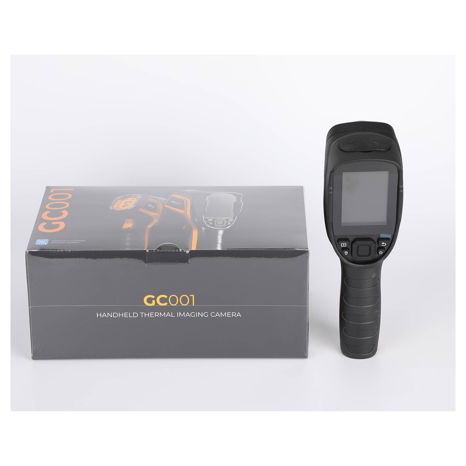 GODIAG GC001 Handheld Thermal Imaging Camera, 256 x 192 IR High Resolution, Infrared Camera Support PC Analysis & Video Recording