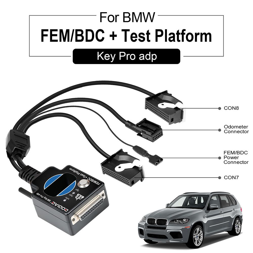 GODIAG GT100+ GT100 Pro Breakout Box Plus BMW CAS1/ CAS2/ CAS3/ CAS4/ CAS4+ and FEM/ BDC Test Platform For CAS Data Read Write Program All Key Lost