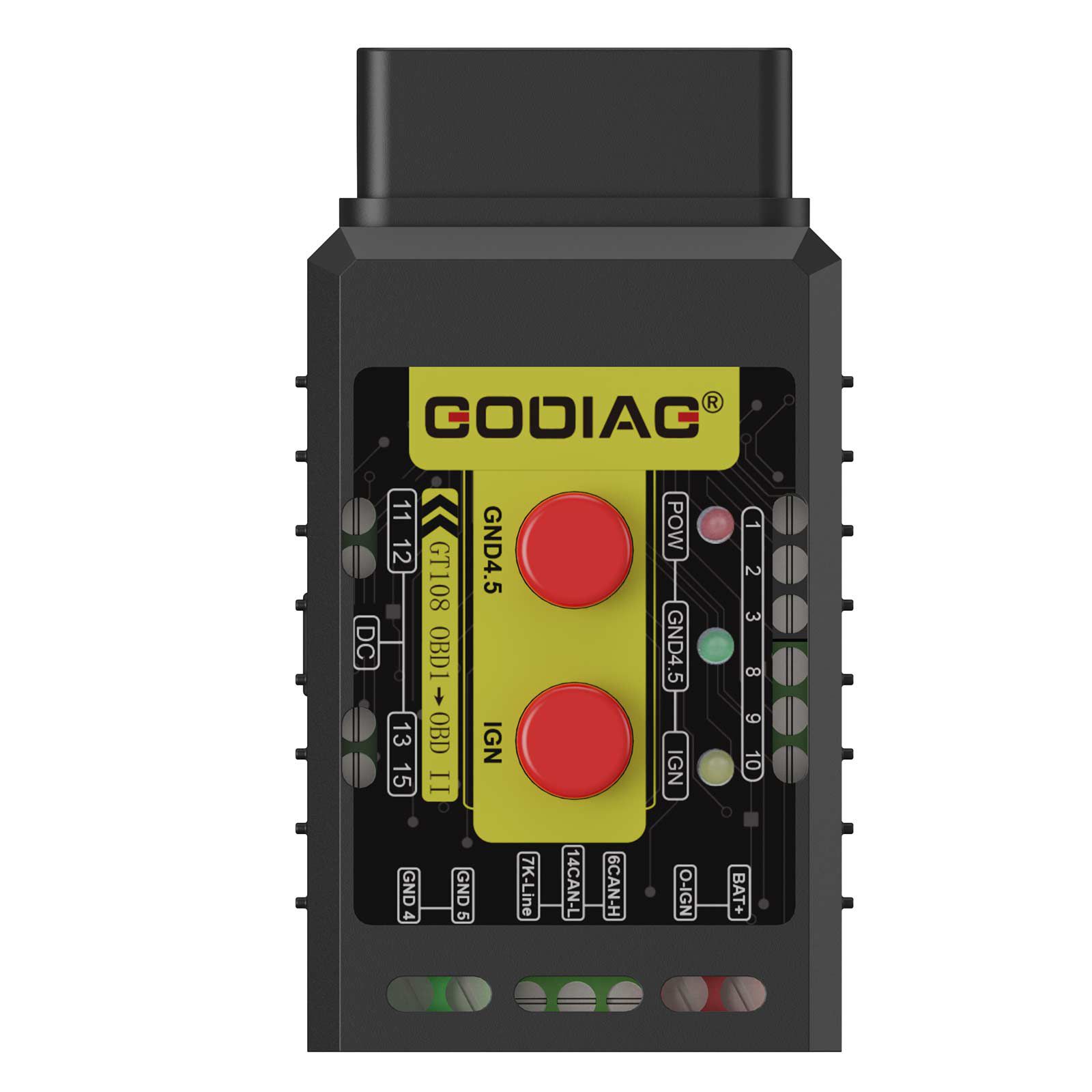 GODIAG GT108 A Configuration Super OBDI-OBDII Universal Conversion Adapter For Cars, SUVs, Pickup Trucks, Motorcycles