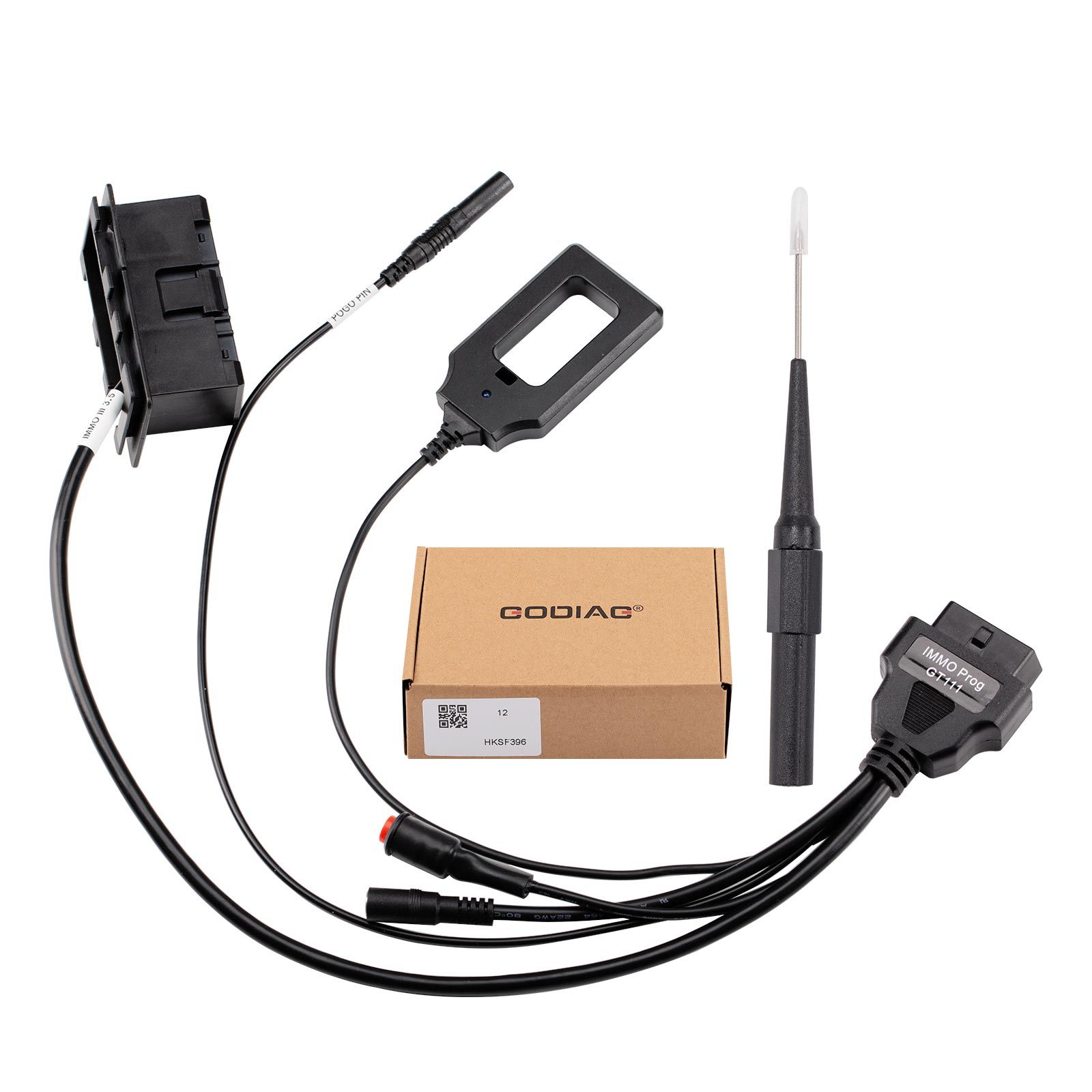 GODIAG GT111 for VW Skoda Seat CAN-Bus 3rd & 3.5th Generation Dashboard IMMO Key Matching Test Platform Cable with POGO PIN to Read & Write Data