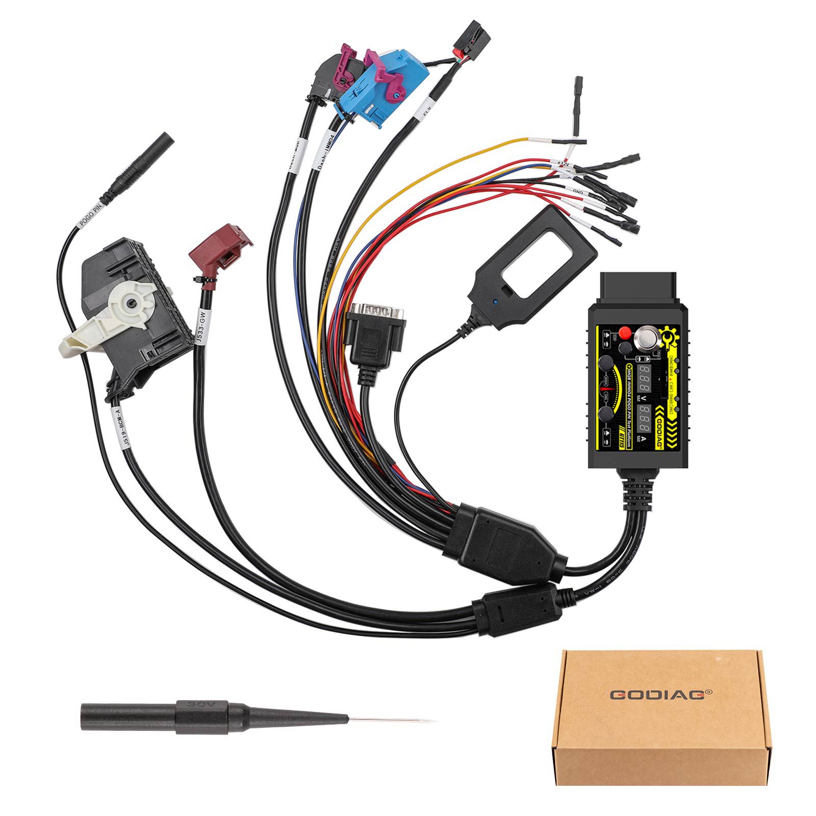 2025 GODIAG GT115 For V-A-G MQB IMMO4 CAN-Bus UDS 4th Generation IMMO System Test Platform with POGO PIN to Read & Write Data