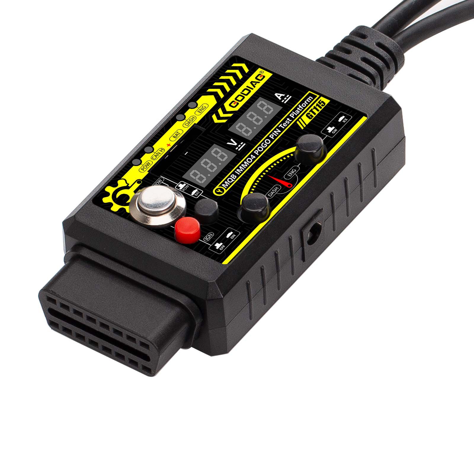 2025 GODIAG GT115 For V-A-G MQB IMMO4 CAN-Bus UDS 4th Generation IMMO System Test Platform with POGO PIN to Read & Write Data