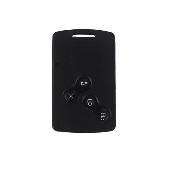 Half Smart Remote Key 4 Button 433mhz PCF7941(After Market) Sliver Logo for Renault