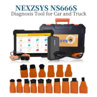 HUMZOR NS666S OBD2 Scanner Bluetooth Full Systems ABS Airbag DPF IMMO Oil Reset Car Diagnostic Tools