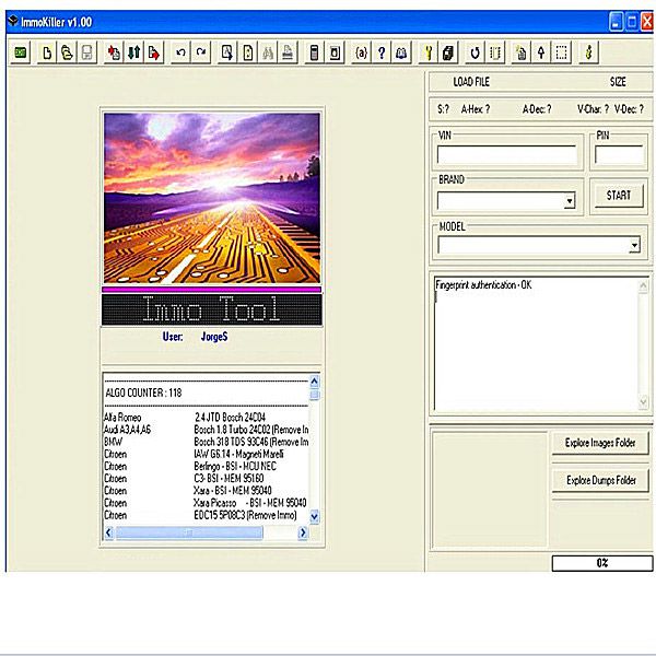 Immo Killer V1.1 Repairing Software