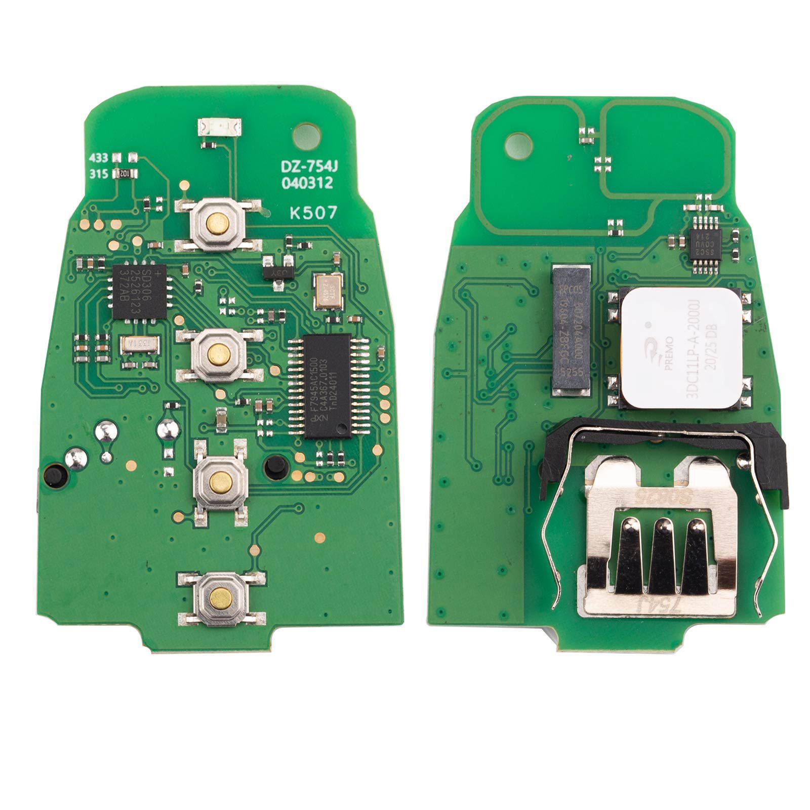 KEYDIY DZ-754J Board Supports 315 MHz & 433 MHz
