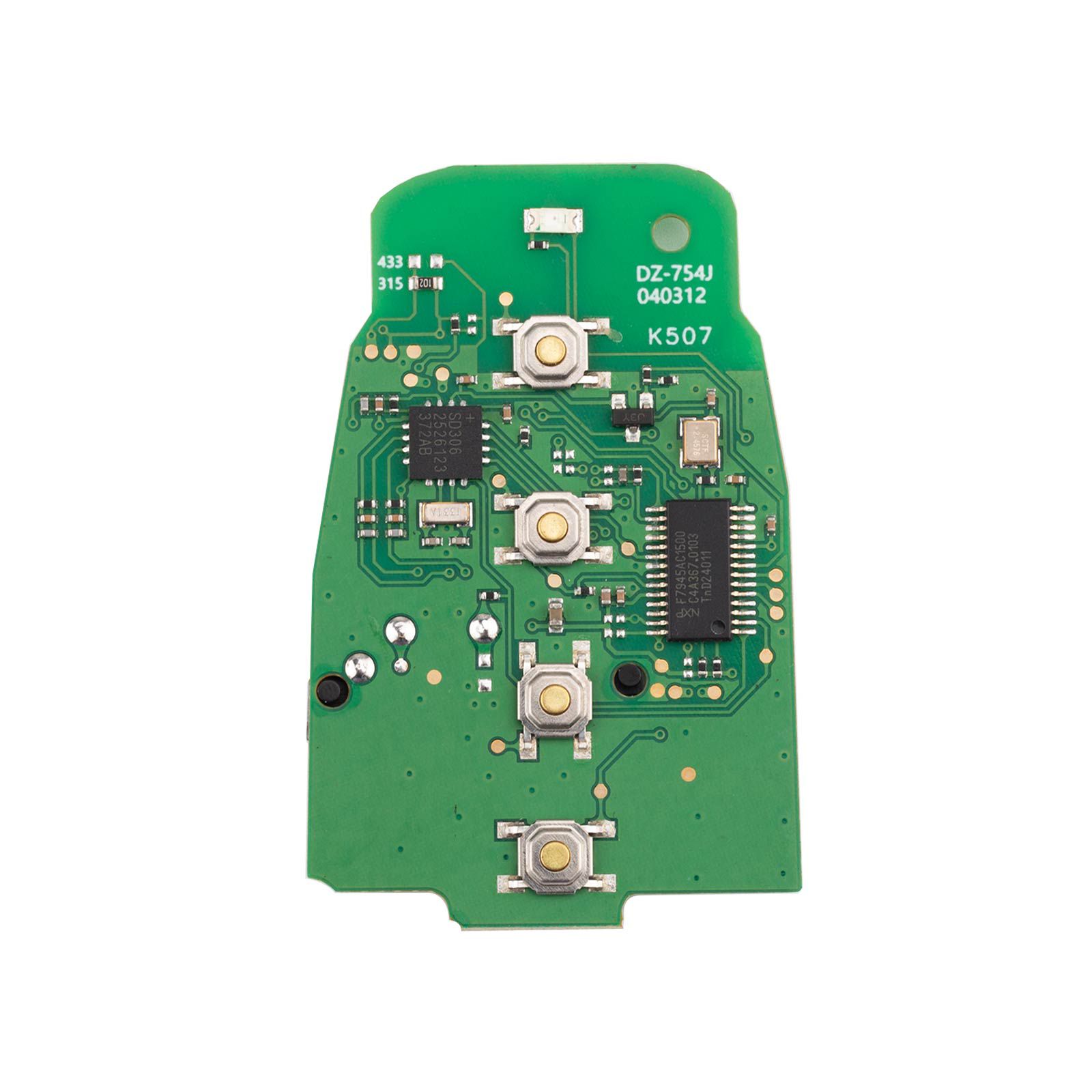 KEYDIY DZ-754J Board Supports 315 MHz & 433 MHz