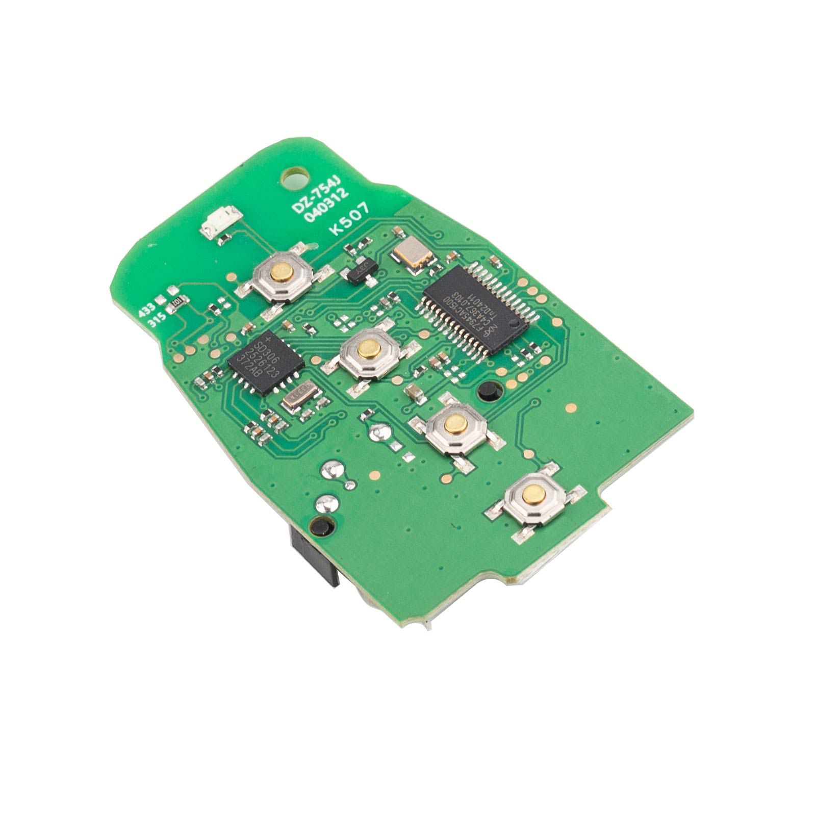 KEYDIY DZ-754J Board Supports 315 MHz & 433 MHz