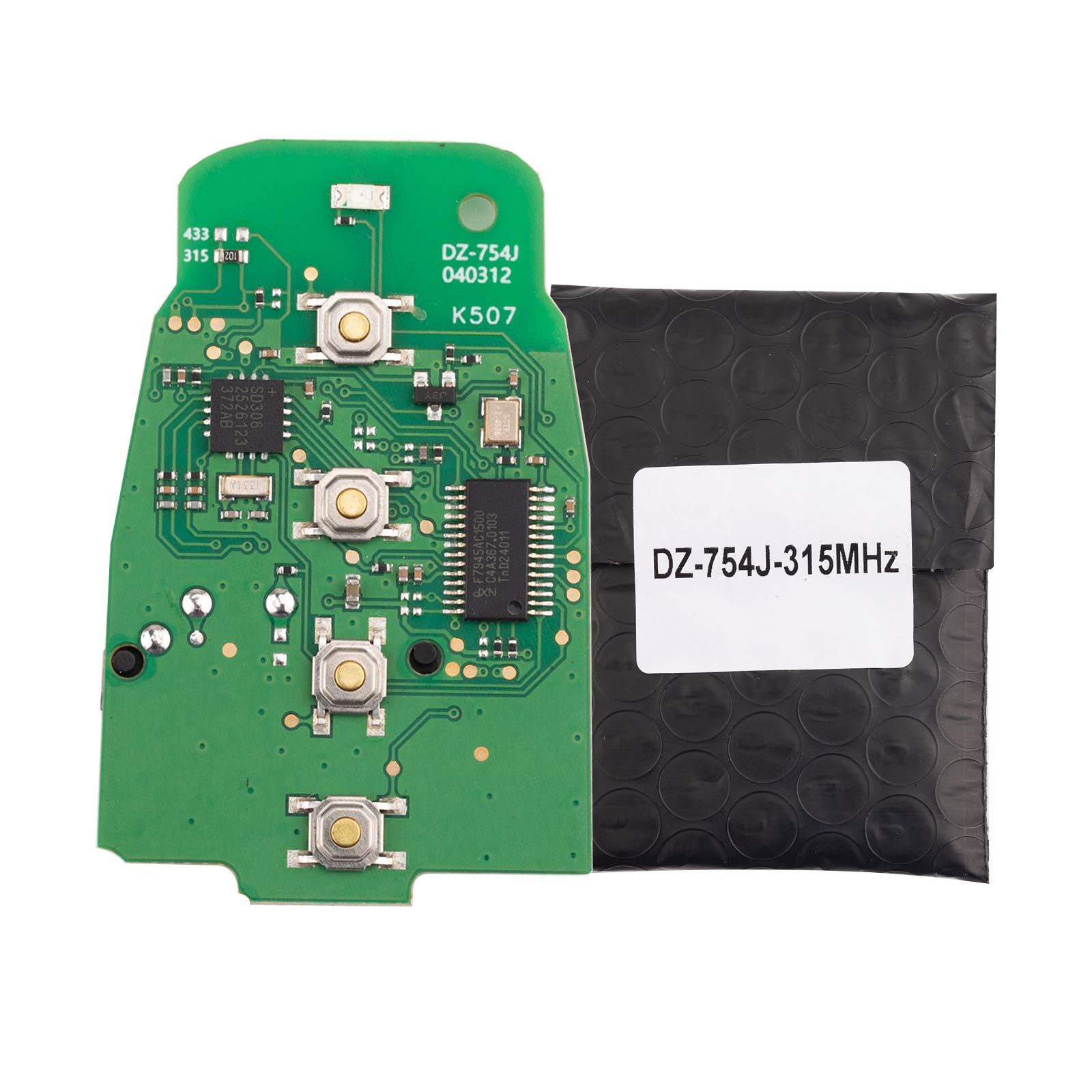 KEYDIY DZ-754J Board Supports 315 MHz & 433 MHz