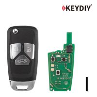 KEYDIY KD NB27-3 Universal Flip Remote 3 Buttons for Audi Type 5pcs/lot
