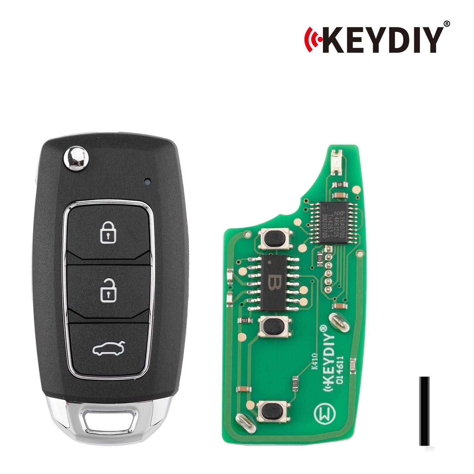 KEYDIY KD NB28-3 Universal Remote Key 3 Buttons 5pcs/lot
