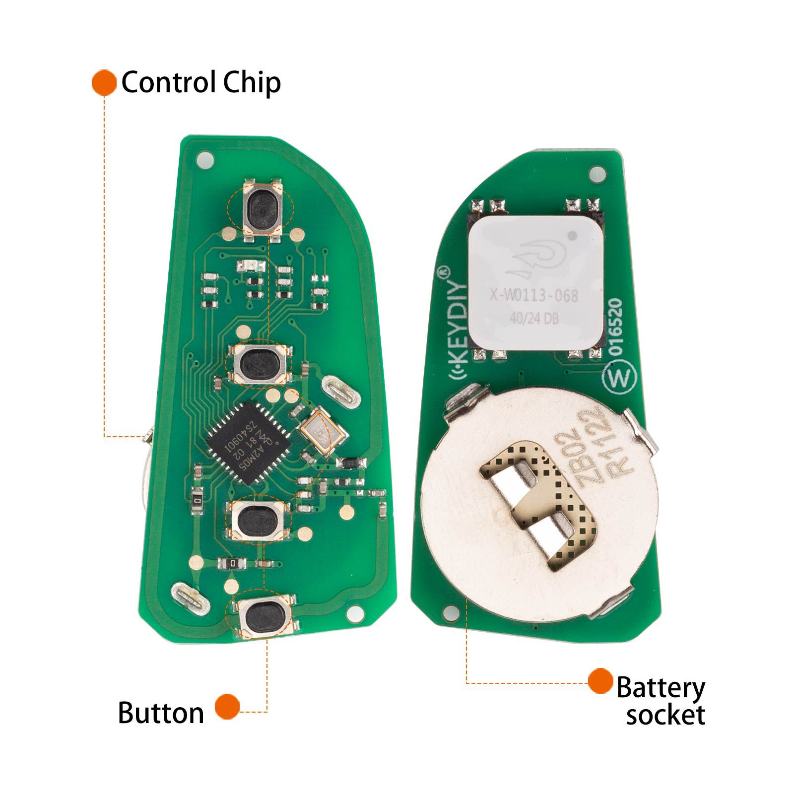 KEYDIY KD ZB02-4 Universal Smart Remote Key 3+1 Buttons for BMW Type 5pcs/lot