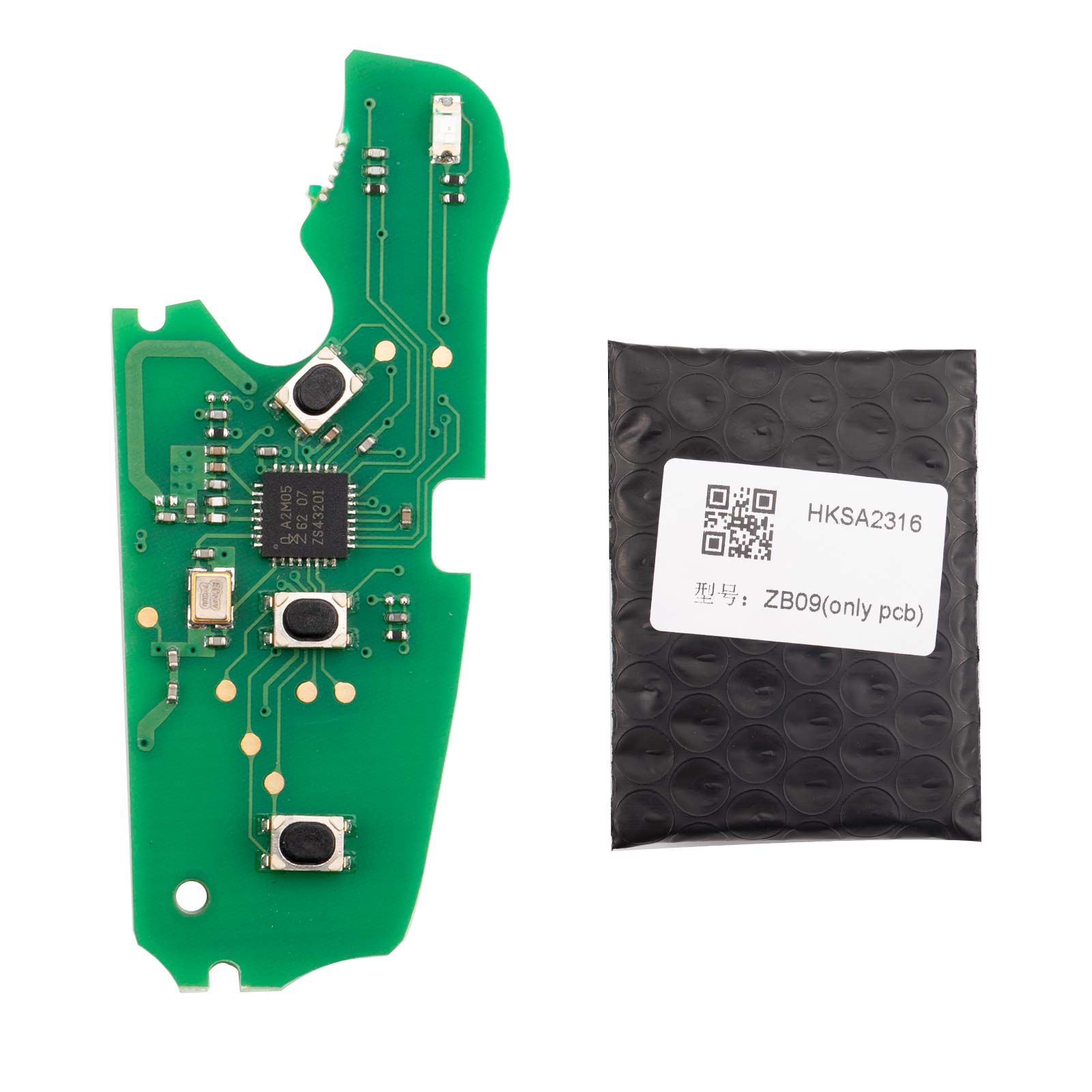 KEYDIY KD ZB09 Universal Smart Key PCB 3 Buttons (AD) (Only PCB) for Audi Type 5pcs/lot