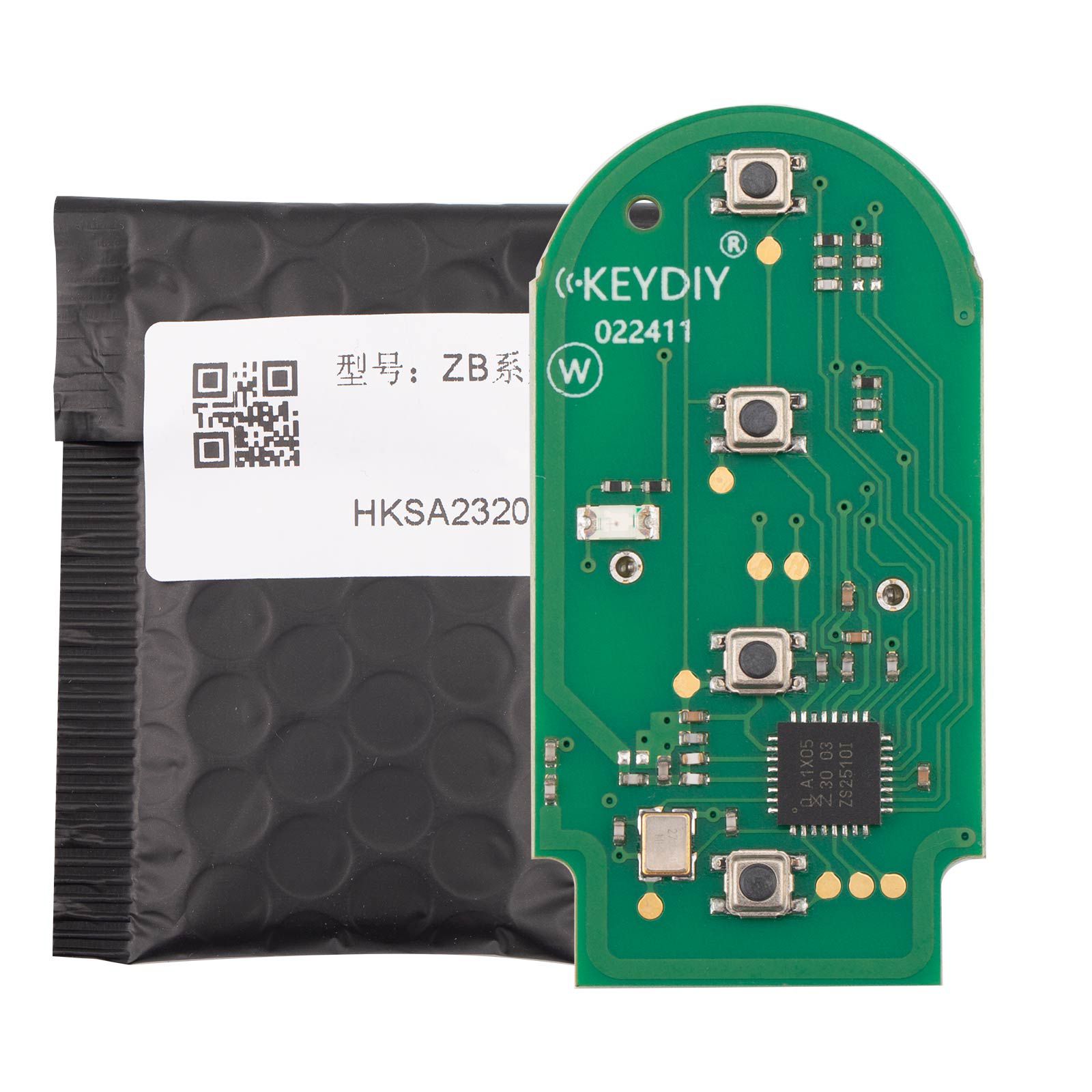 KEYDIY KD ZB23 Universal Smart Remote PCB 3+1 Buttons (Only PCB) for BMW Type 5pcs/lot