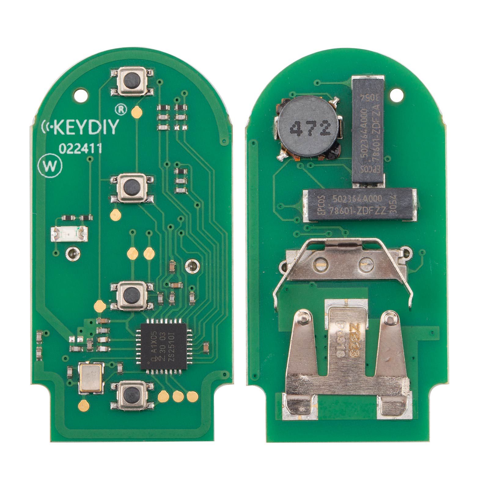 KEYDIY KD ZB23 Universal Smart Remote PCB 3+1 Buttons (Only PCB) for BMW Type 5pcs/lot