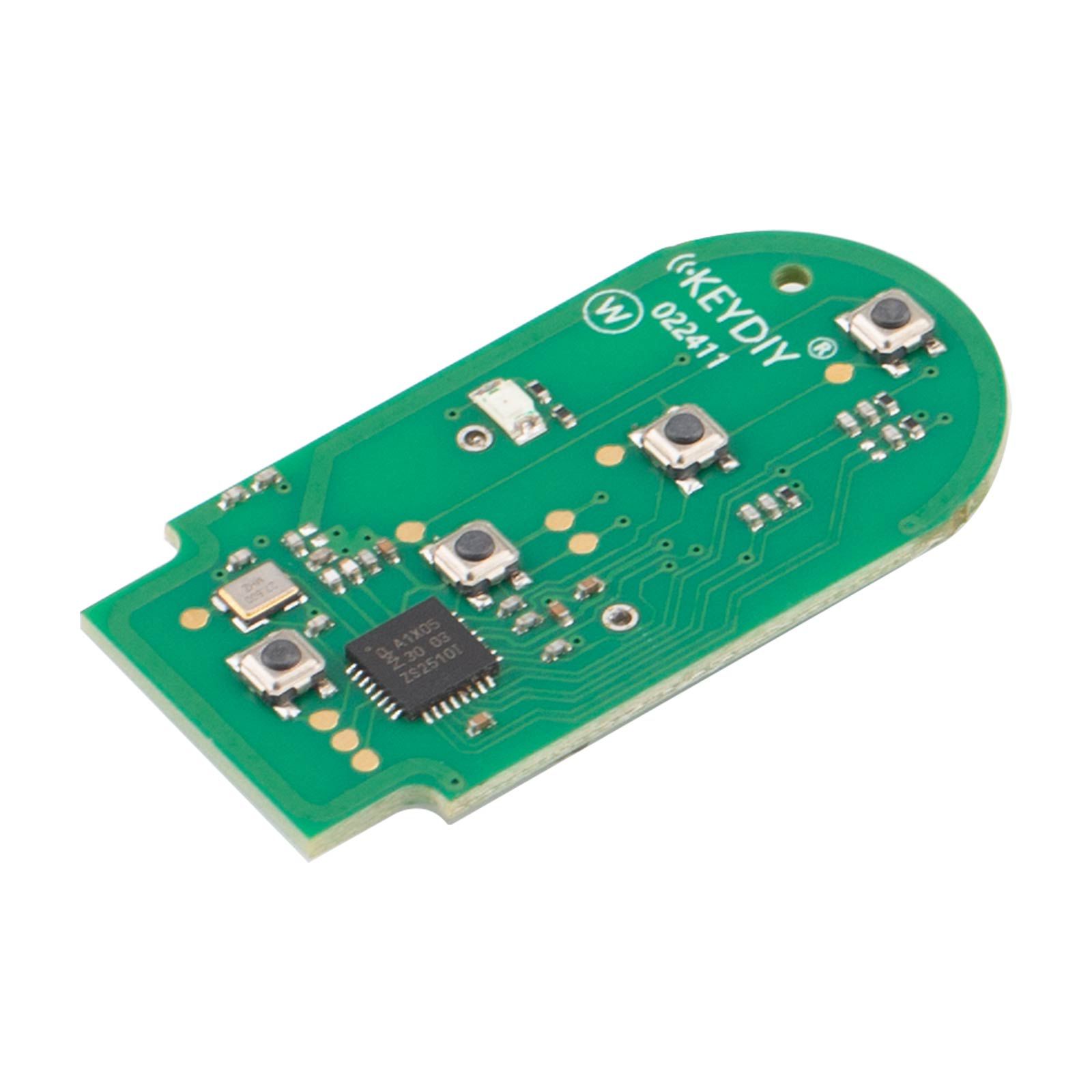 KEYDIY KD ZB23 Universal Smart Remote PCB 3+1 Buttons (Only PCB) for BMW Type 5pcs/lot