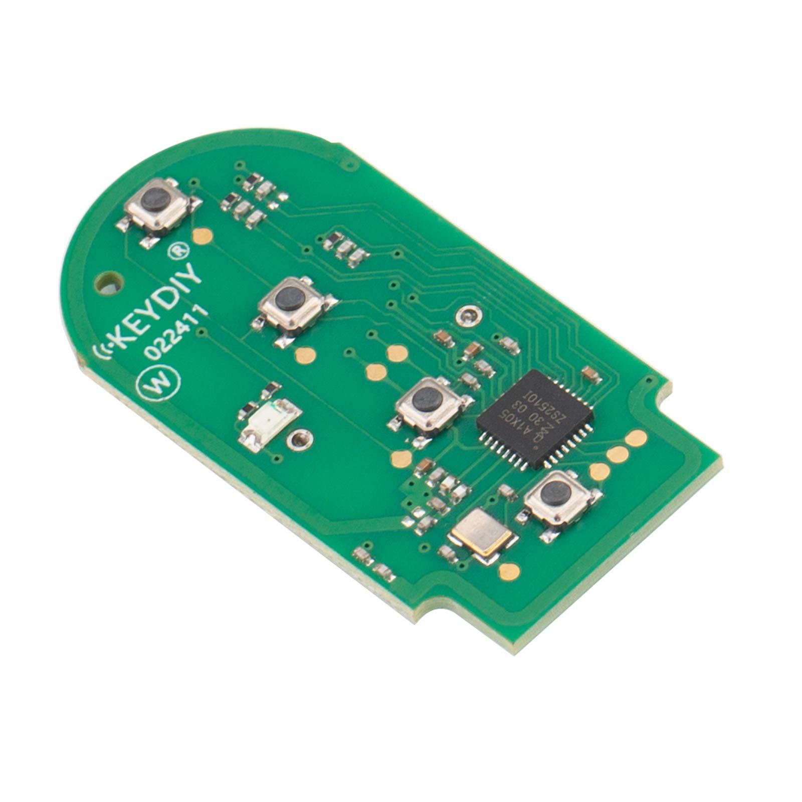 KEYDIY KD ZB23 Universal Smart Remote PCB 3+1 Buttons (Only PCB) for BMW Type 5pcs/lot