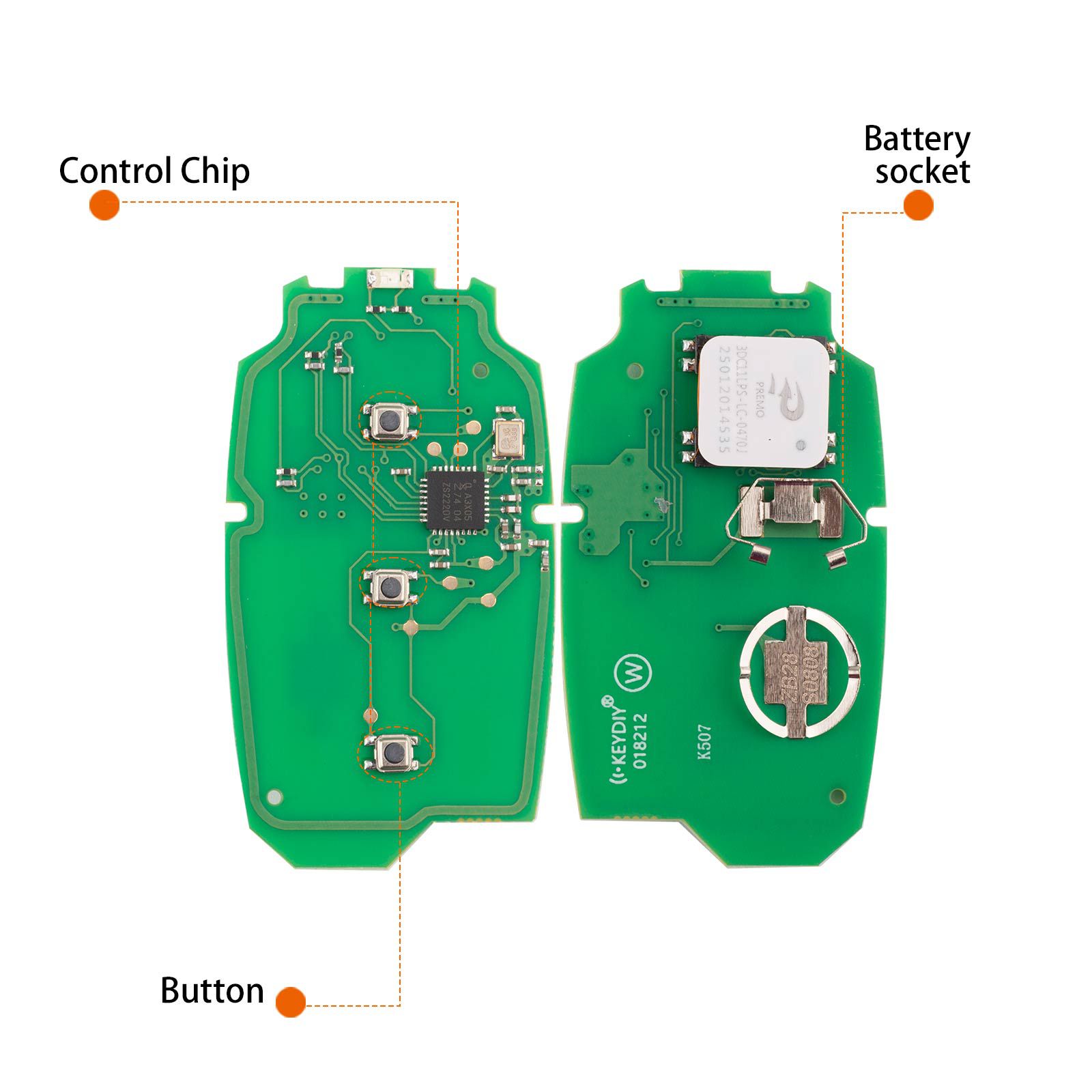 KEYDIY KD ZB28-3 Universal Smart Remote Key for Hyundai Type 5pcs/lot