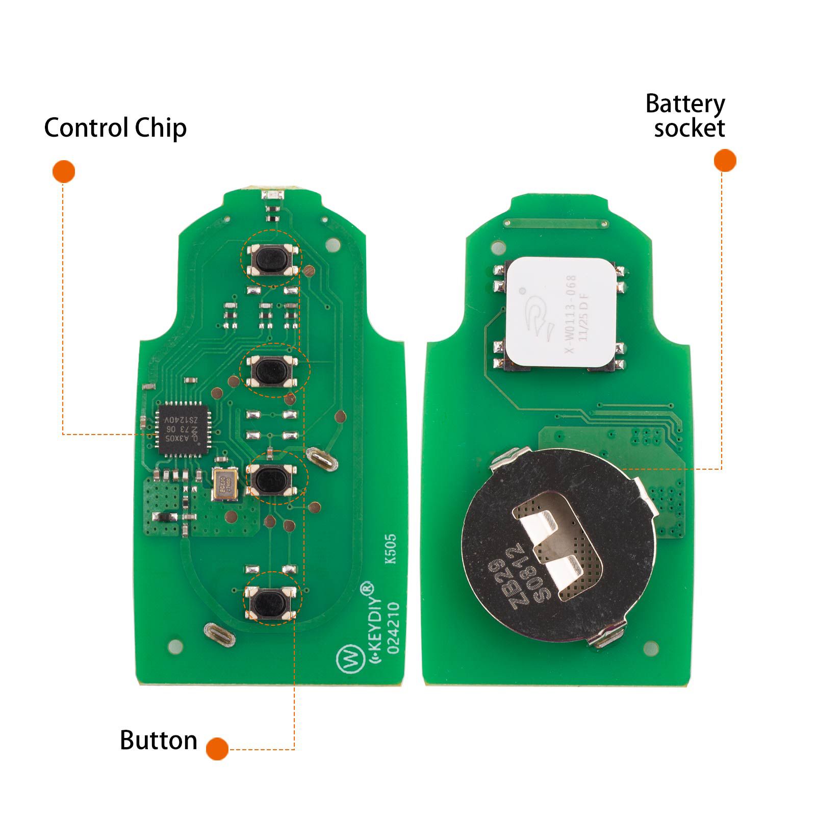 KEYDIY KD ZB29-4 Universal Smart Remote Key 3+1 Buttons for MB Maybach Type 5pcs/lot