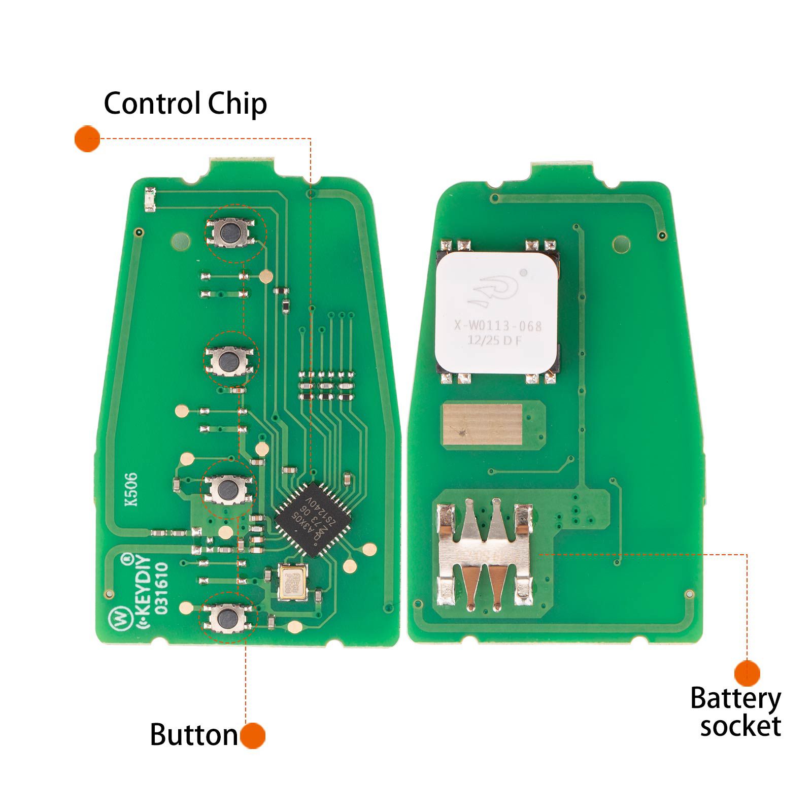 KEYDIY KD ZB39-4 Universal Smart Remote Key 3+1 Buttons for Hyundai Type 5pcs/lot