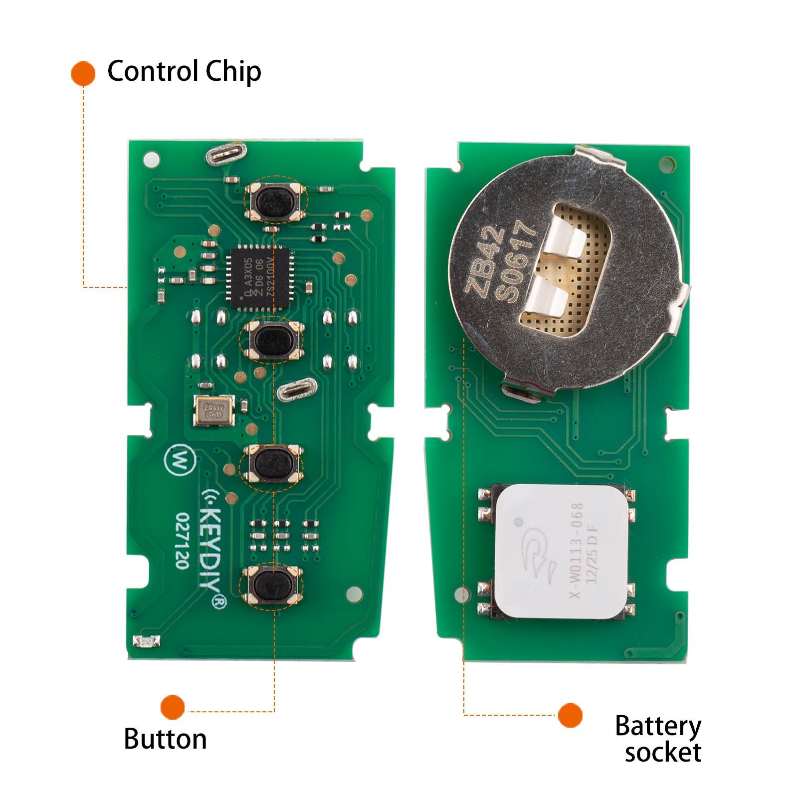 KEYDIY KD ZB42-4 Universal Smart Remote Key 3+1 Buttons for Lexus Type 5pcs/lot