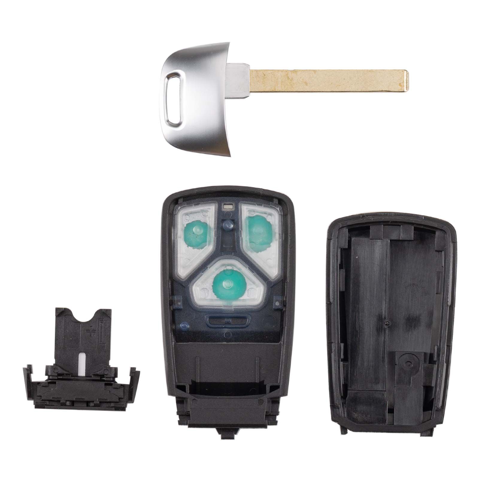 KEYDIY MLB26 MLB Audi Style 3 Buttons Universal Smart Remote PCB 434 Mhz OEM Solution+ Key Shell Full Key Works with KD-MP/ KD-X4/ Xhorse MLB Tool