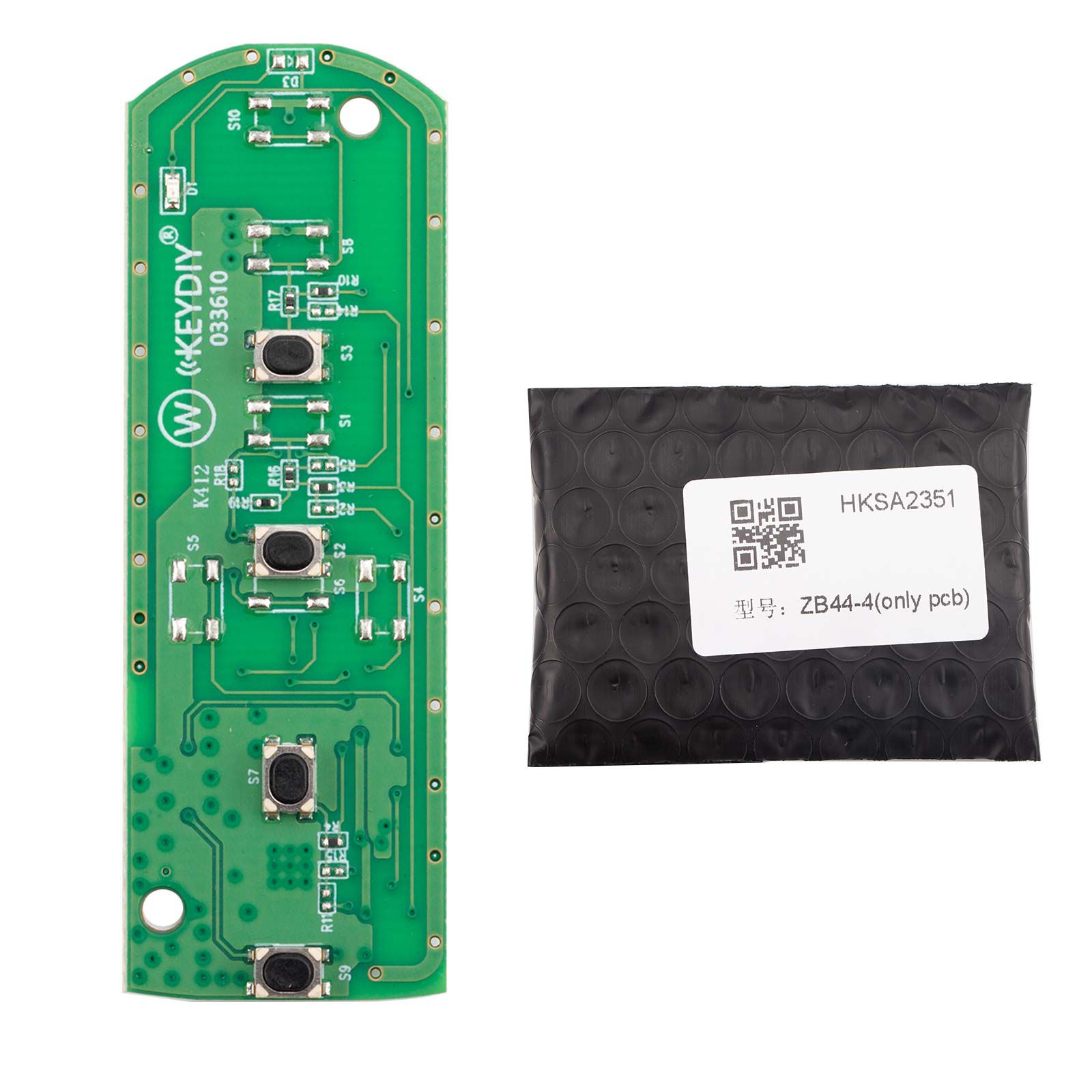 KEYDIY ZB44-4 Universal Smart Remote Key PCB Only 5pcs/lot