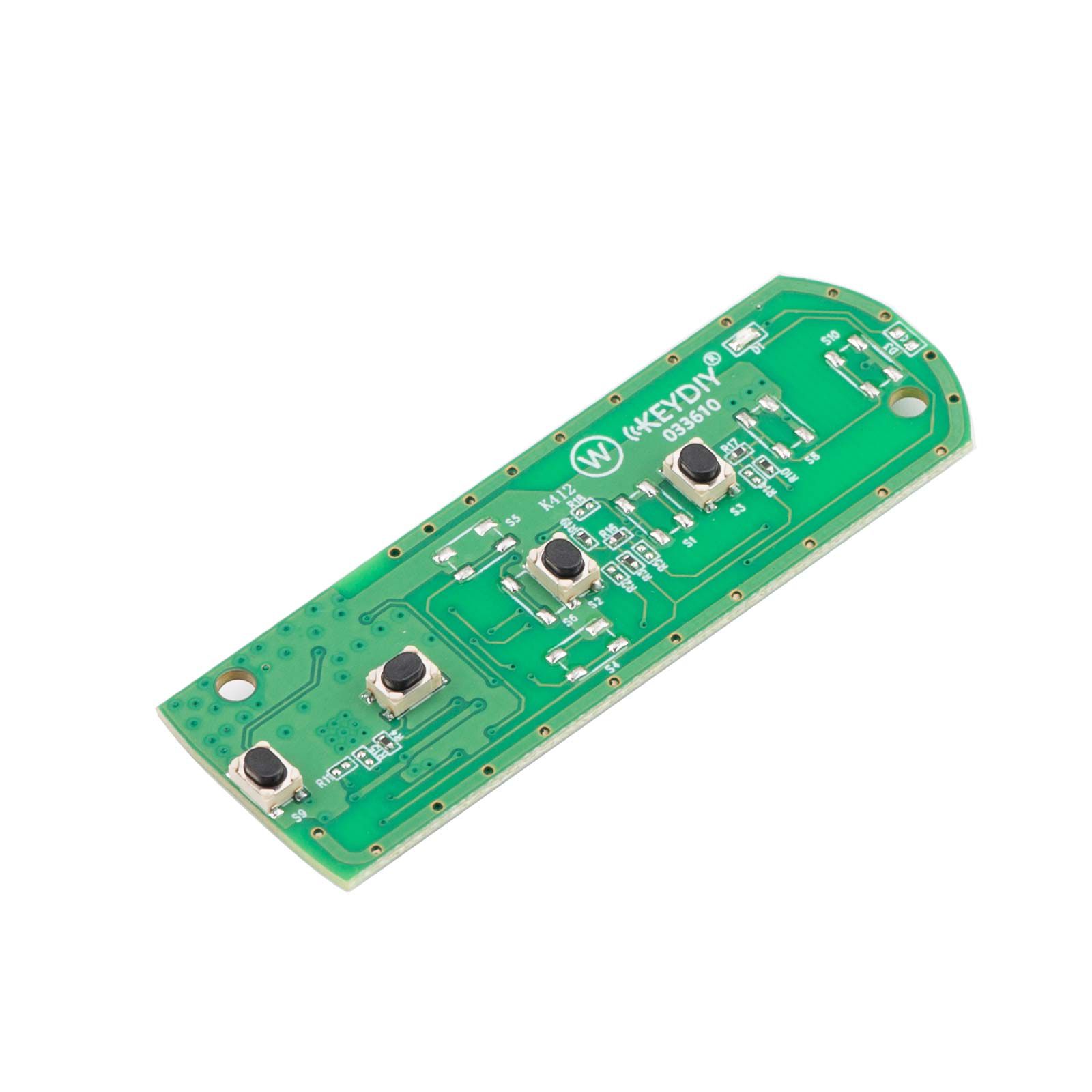 KEYDIY ZB44-4 Universal Smart Remote Key PCB Only 5pcs/lot