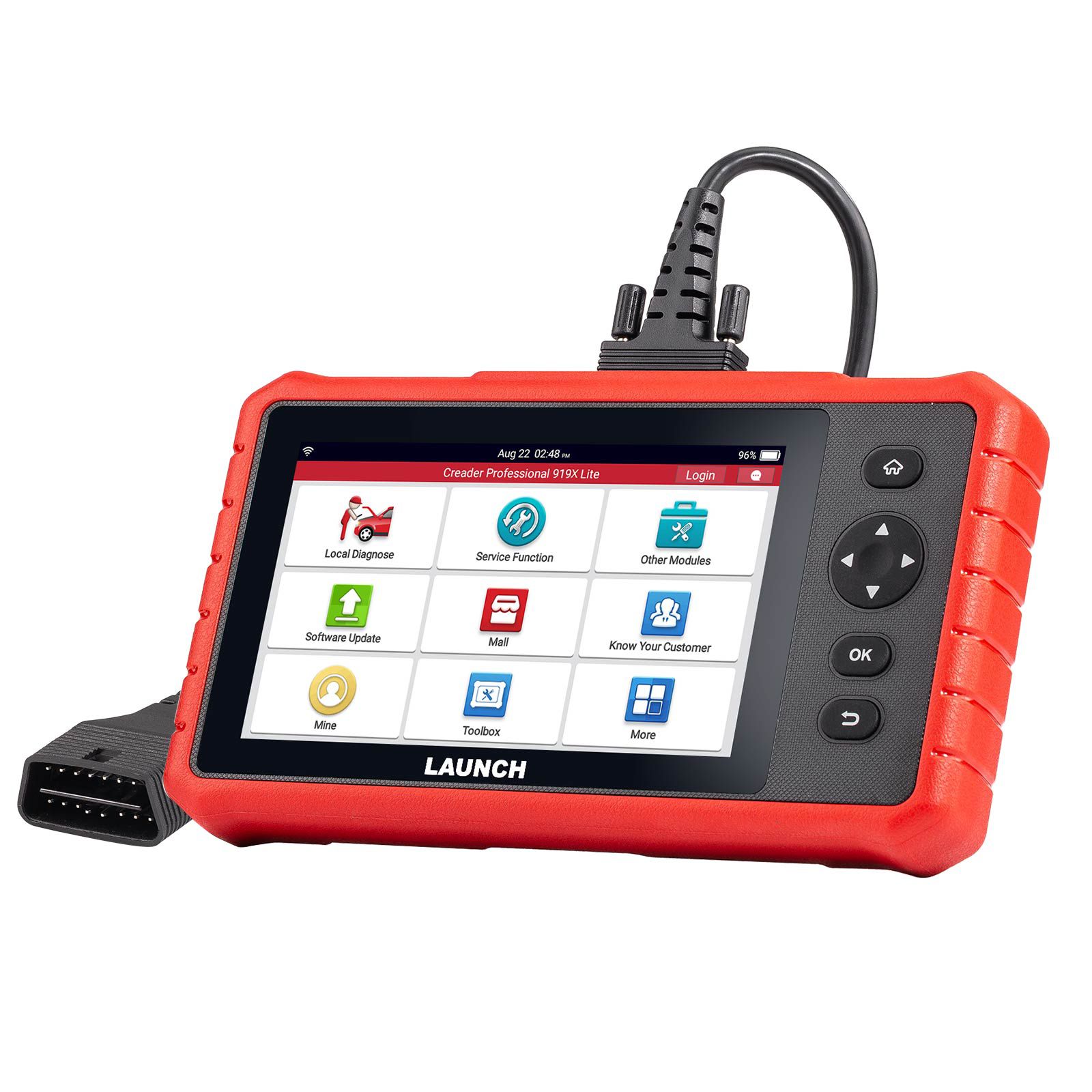 LAUNCH CRP919X Lite Global Version Support 31 Special Functions  Full OBD II Functions Automatically Identify VIN Code