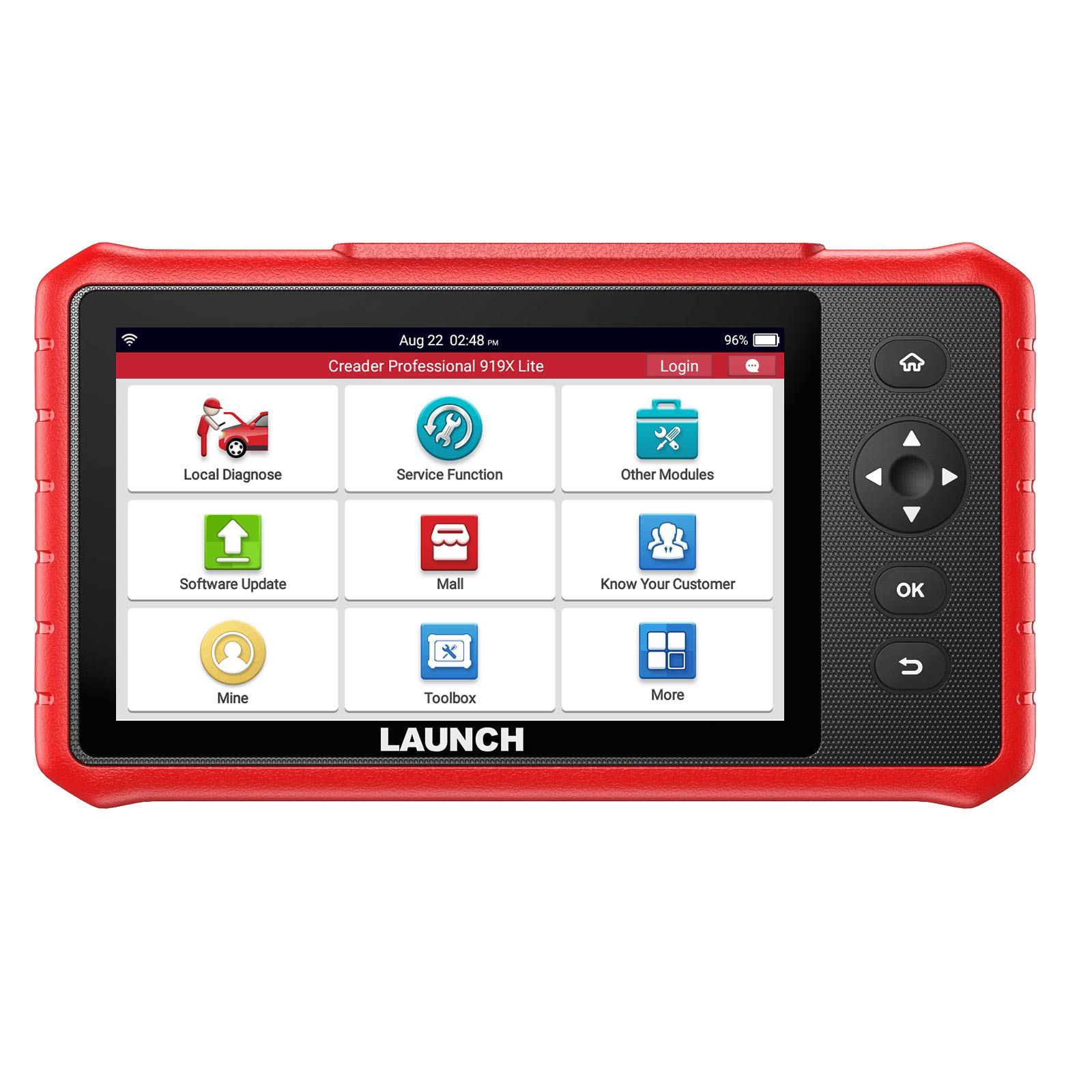 LAUNCH CRP919X Lite Global Version Support 31 Special Functions  Full OBD II Functions Automatically Identify VIN Code