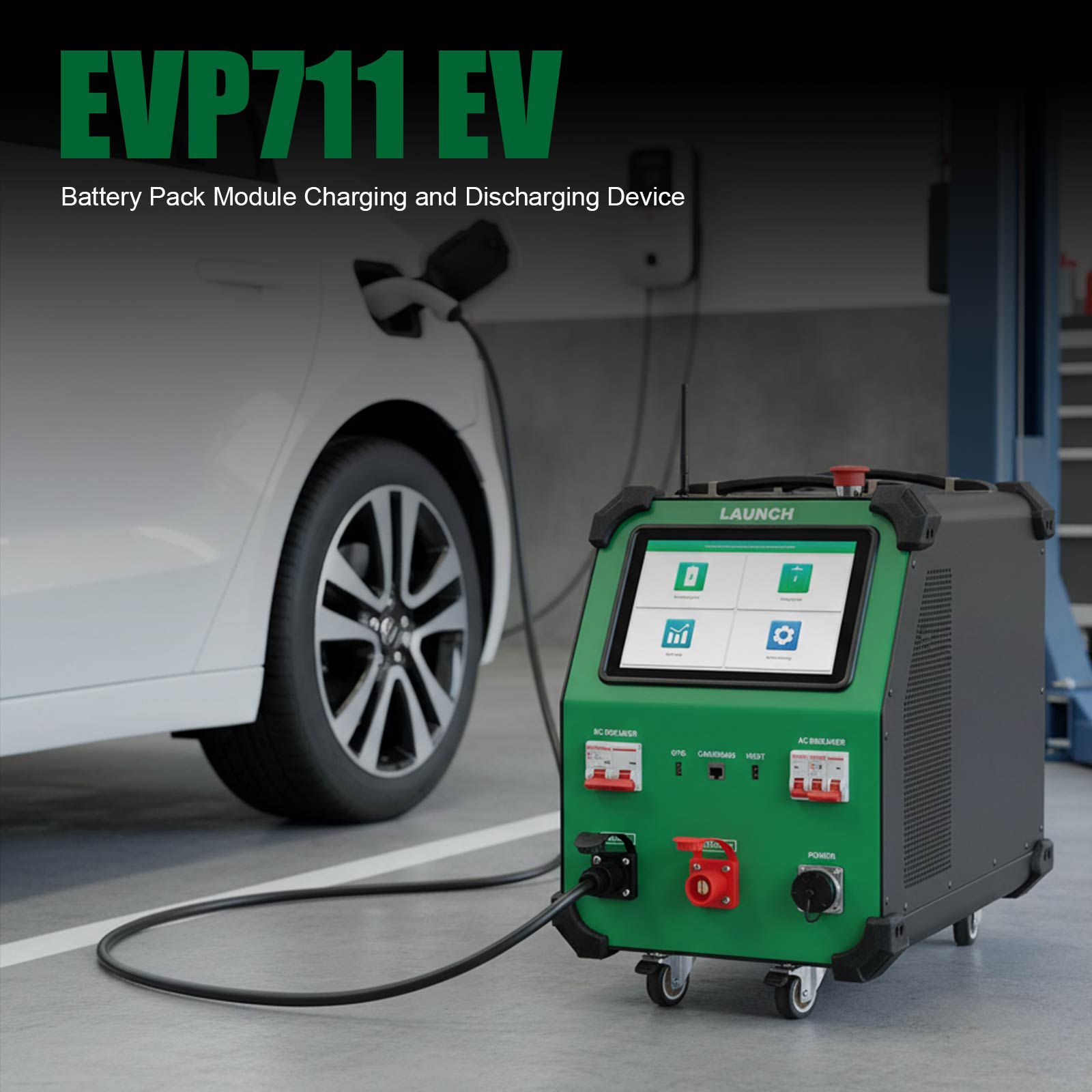 LAUNCH EVP711 EV Battery Pack Module Charging and Discharging Device