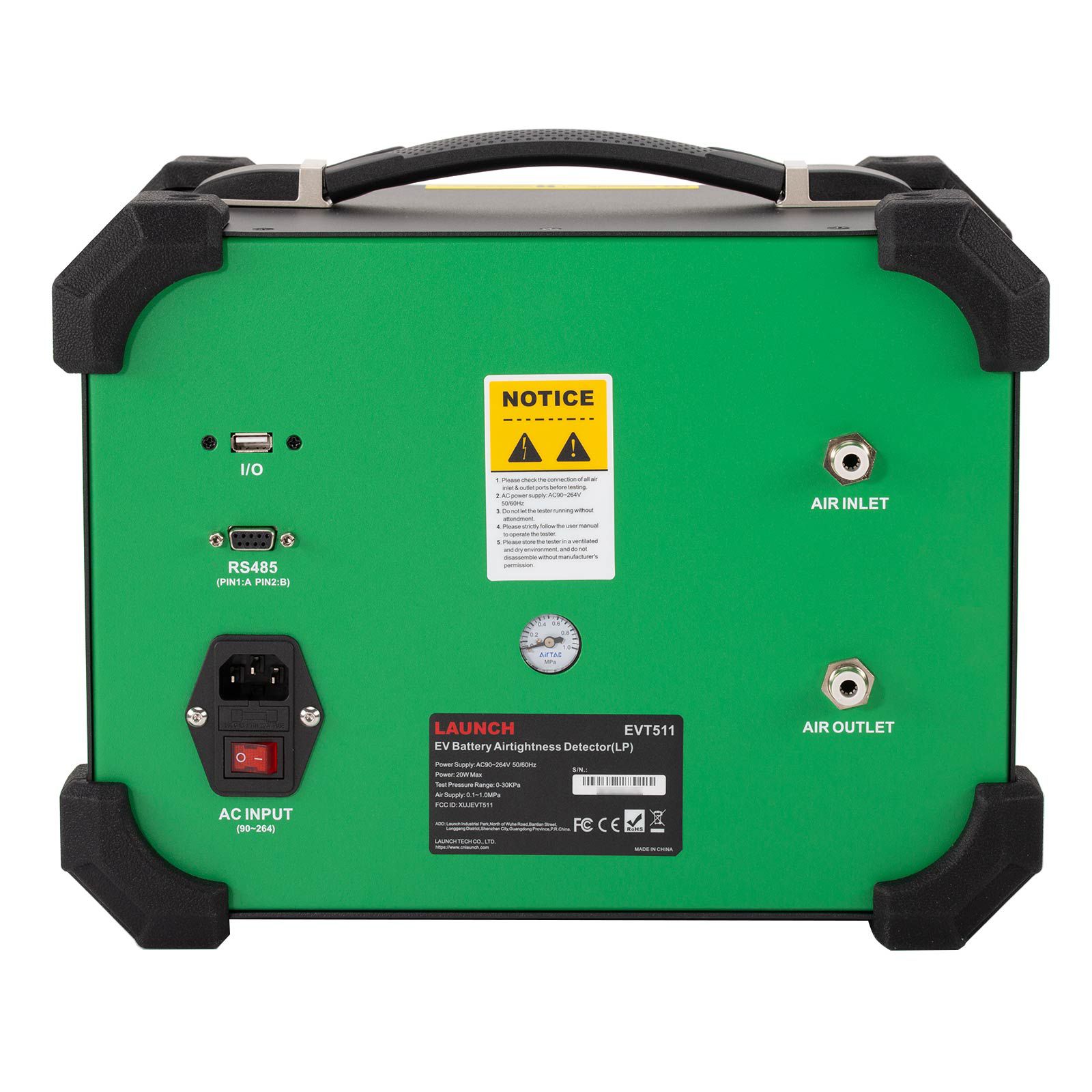 LAUNCH EVT511 EV Battery Airtightness Detector
