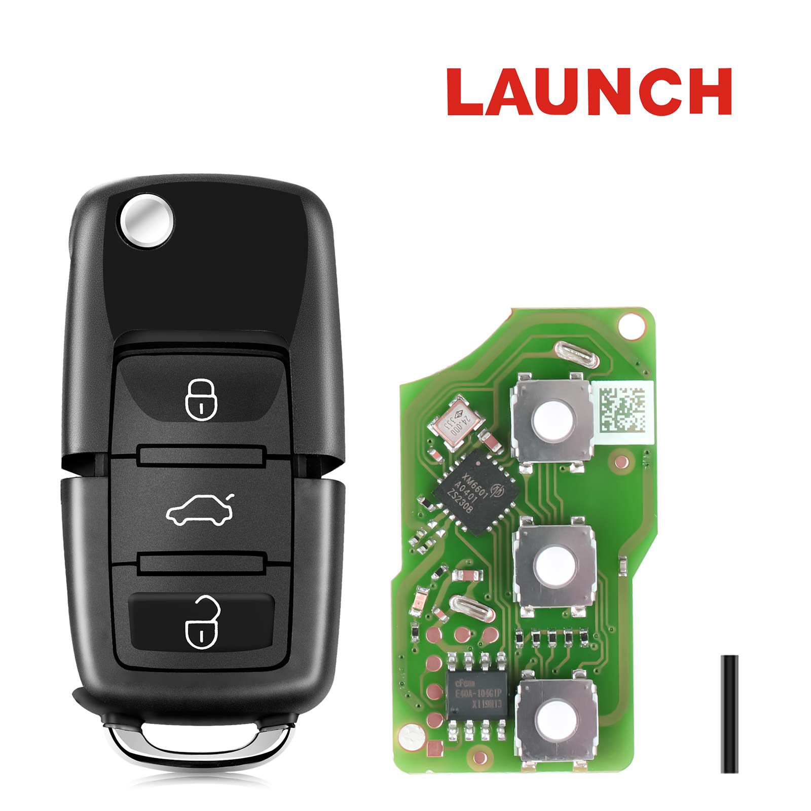 Launch LK3-VOLWG-01 LK-Volkswagen Smart Key (Folding 3-Button-Black) 5pcs/lot