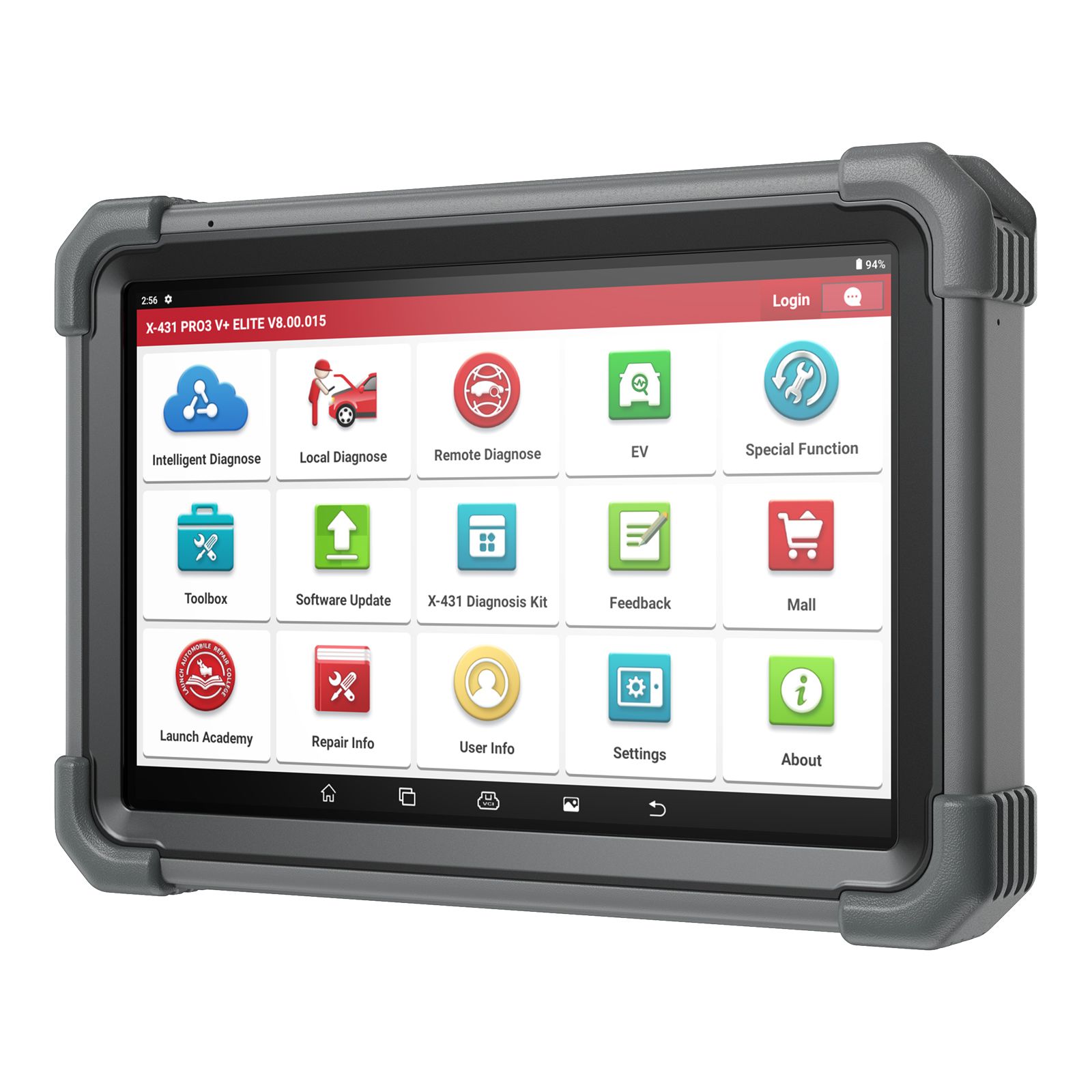 LAUNCH X431 PRO3 V+ ELITE 10.1 inch Diagnostic Tool with SmartLink 2.0 Support CAN 2.0, CANFD, DoIP and J2534 Same as PRO3S+ ELITE