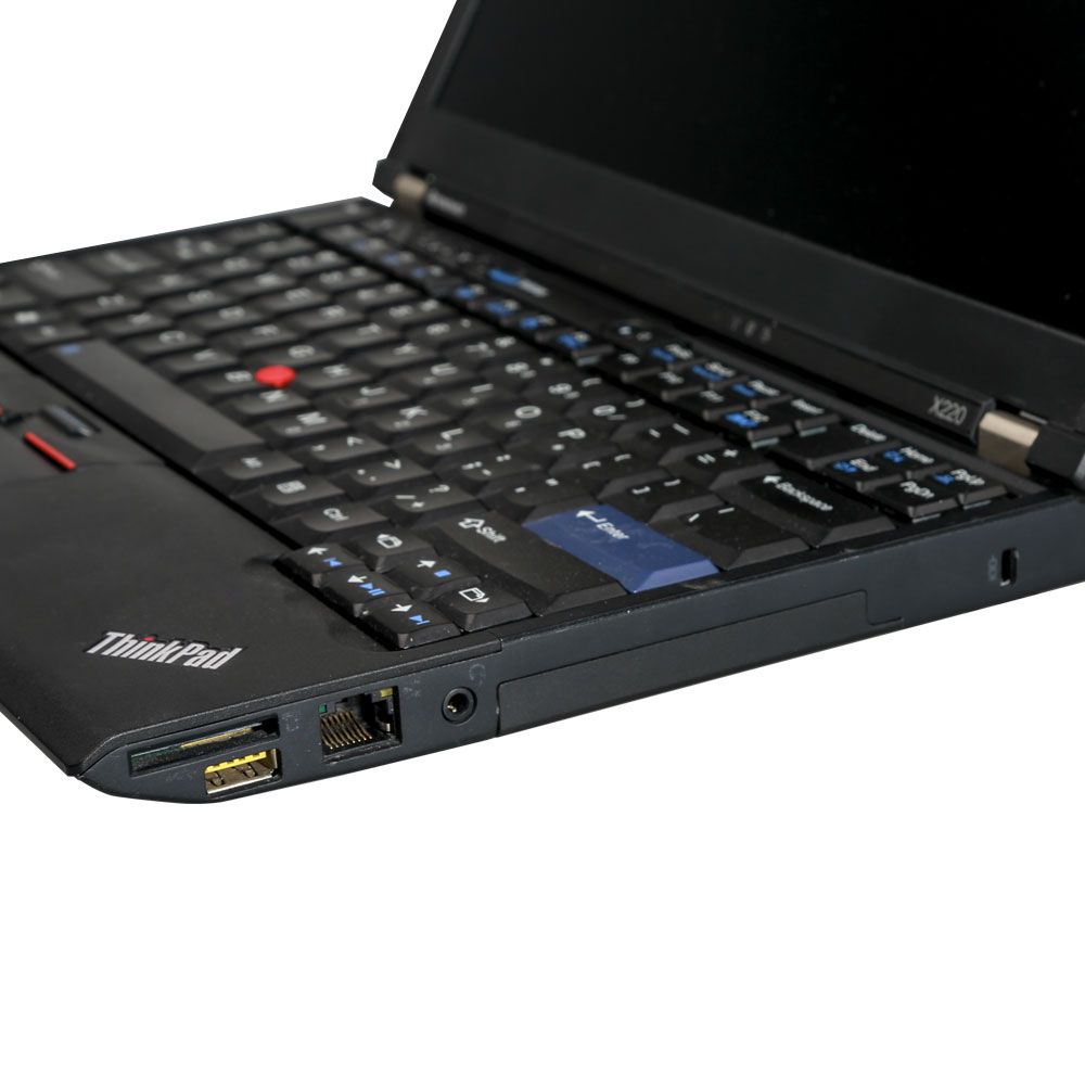 Second Hand Laptop Lenovo X220 I5 CPU 1.8GHz WIFI With 4GB Memory Compatible with BENZ/BMW/Porsche/ODIS Sofware HDD