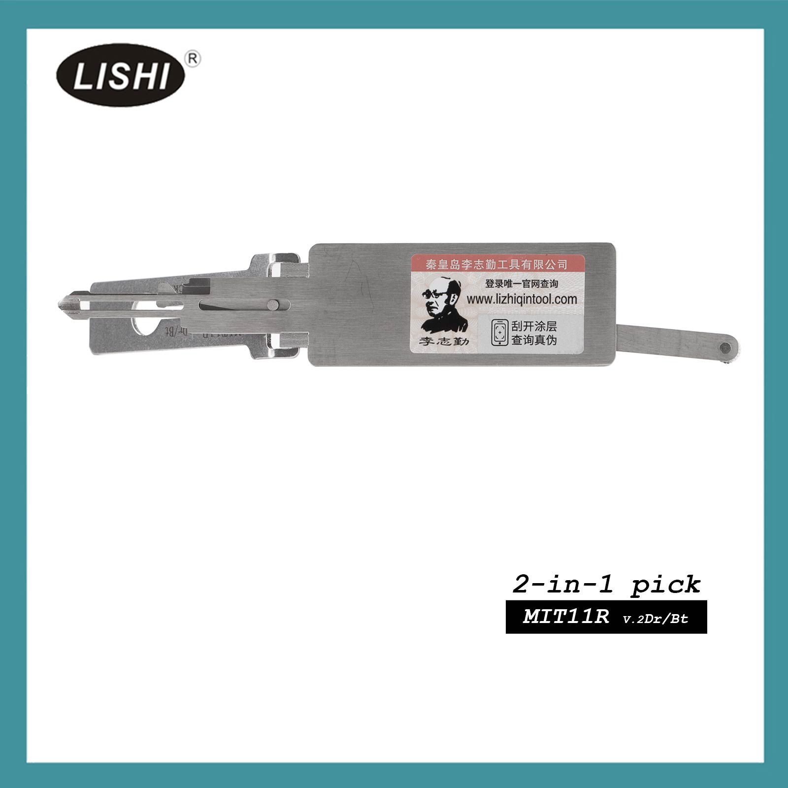 LISHI MIT11R Flat Milling Tool Auto Pick and Decoder