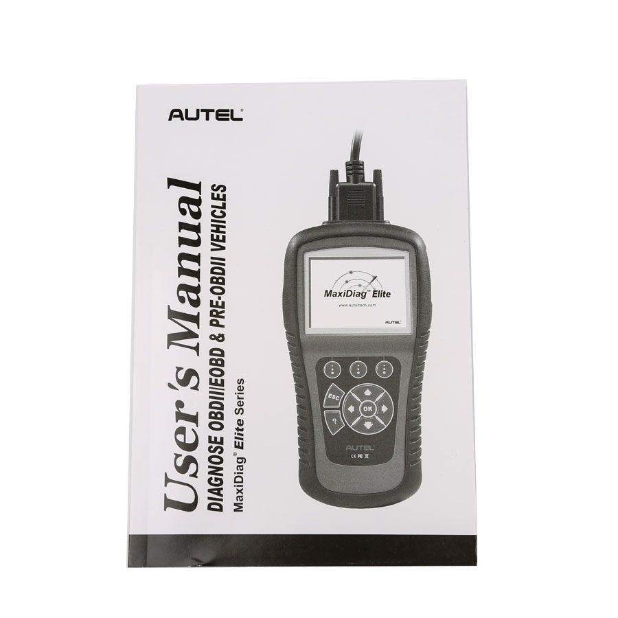 Original Autel MaxiDiag Elite MD802 for 4 System DS Model Supports Online Update