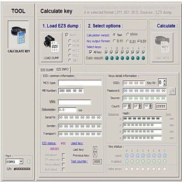 Key Generator From EIS Calculator Service One Token for MB Dump Free Shipping