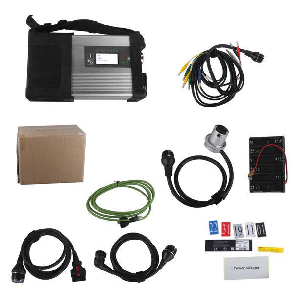 MB SD Connect Compact C5 (SD C4) Star Diagnosis with WIFI for Cars and Trucks Supports Multi-Languages